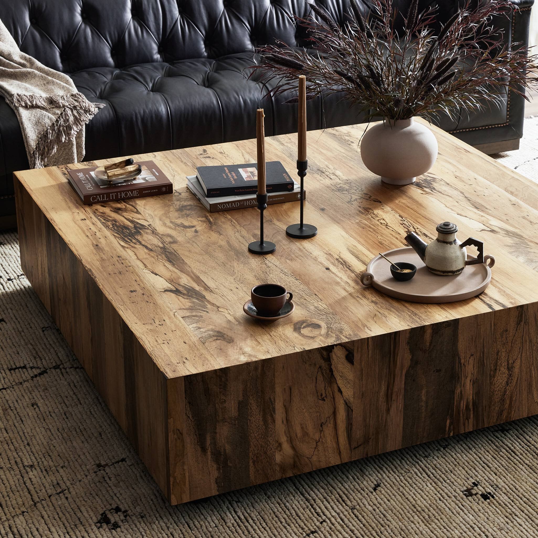 Very large square coffee table discount