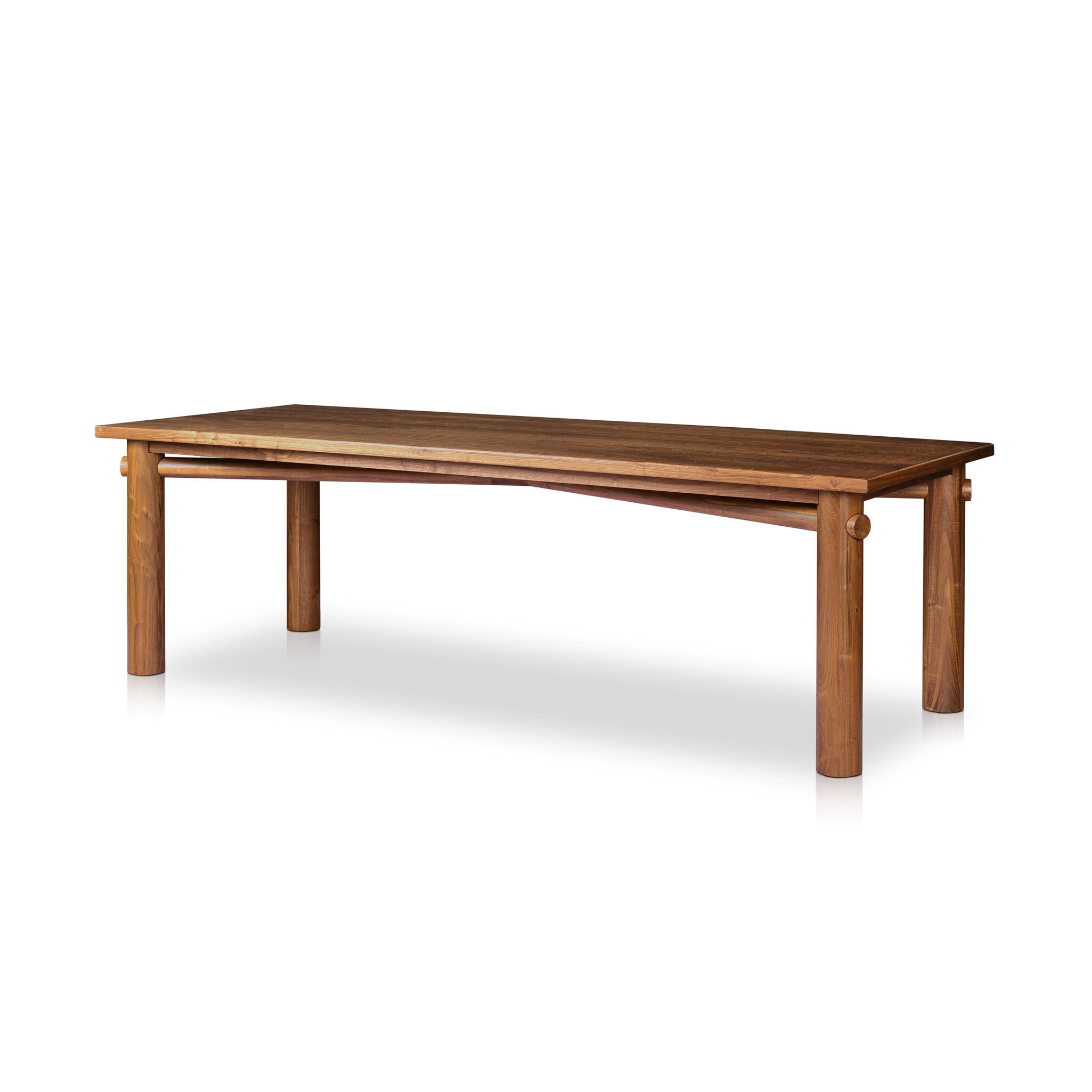 Shevone Dining Table - Natural Walnut Veneer Dining Tables Four Hands     Dining Tables,https://www.oldbonesco.com,Mid Century Furniture, Furniture Sale, Old Bones Co, Mid Century Sale, Four Hands Furniture, Sale,Gus, Sale,Perigold Shevone Dining Table - Natural Walnut Veneer Dining Tables Sale, Perigold Sale Shevone Dining Table - Natural Walnut Veneer,Shevone Dining Table - Natural Walnut Veneer Lulu and Georgia,Burke Decor Sale Shevone Dining Table - Natural Walnut Veneer, open box furniture,Open Box She
