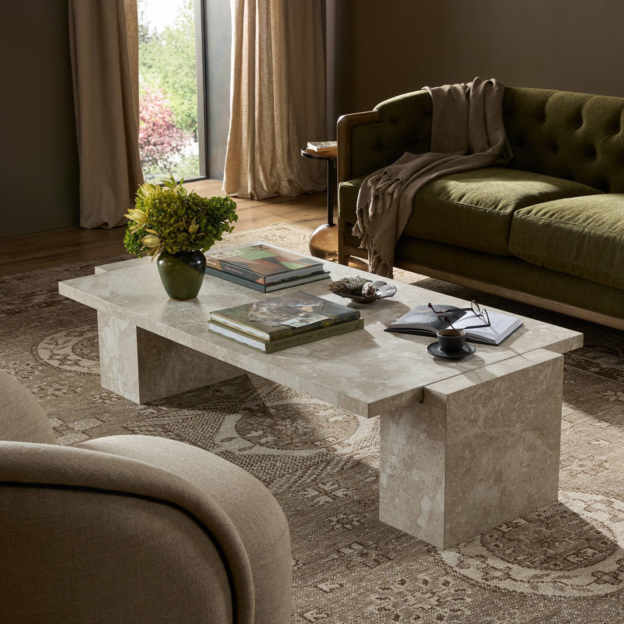 Romano Coffee Table | Four Hands