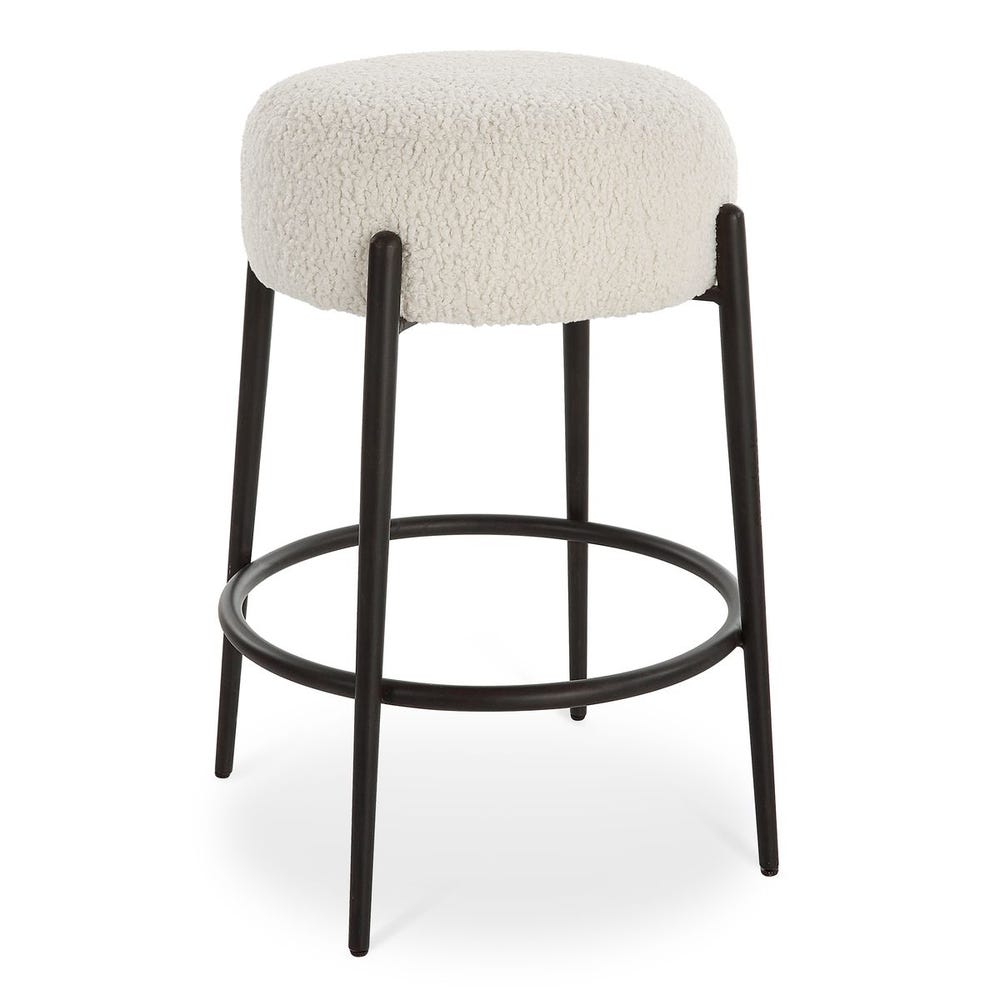 Uttermost Arles Plush Counter Stool