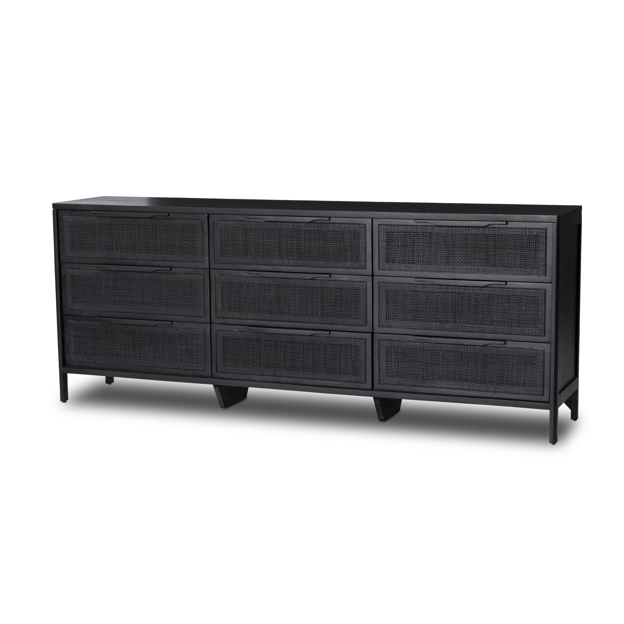Sydney 9 Drawer Dresser Dressers & Chests Four Hands Black Wash W/ Black Cane , Black Friday Sale Four Hands Furniture Sale, Old Bones Co, Mid Century Furniture Sale, Four Hands Furniture, Black Friday Sale Sydney 9 Drawer Dresser,Gus Sale, Perigold Sydney 9 Drawer Dresser Dressers & Chests Black Friday Sale , Perigold Sale Sydney 9 Drawer Dresser,Sydney 9 Drawer Dresser Lulu and Georgia, Burke Decor Sale Sydney 9 Drawer Dresser, www.oldbonesco.com