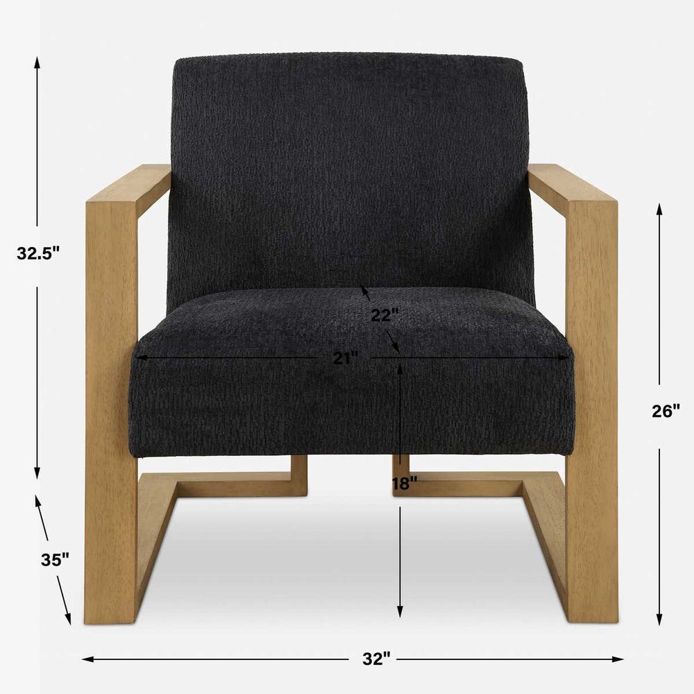 Uttermost Suspend Modern Accent Chair