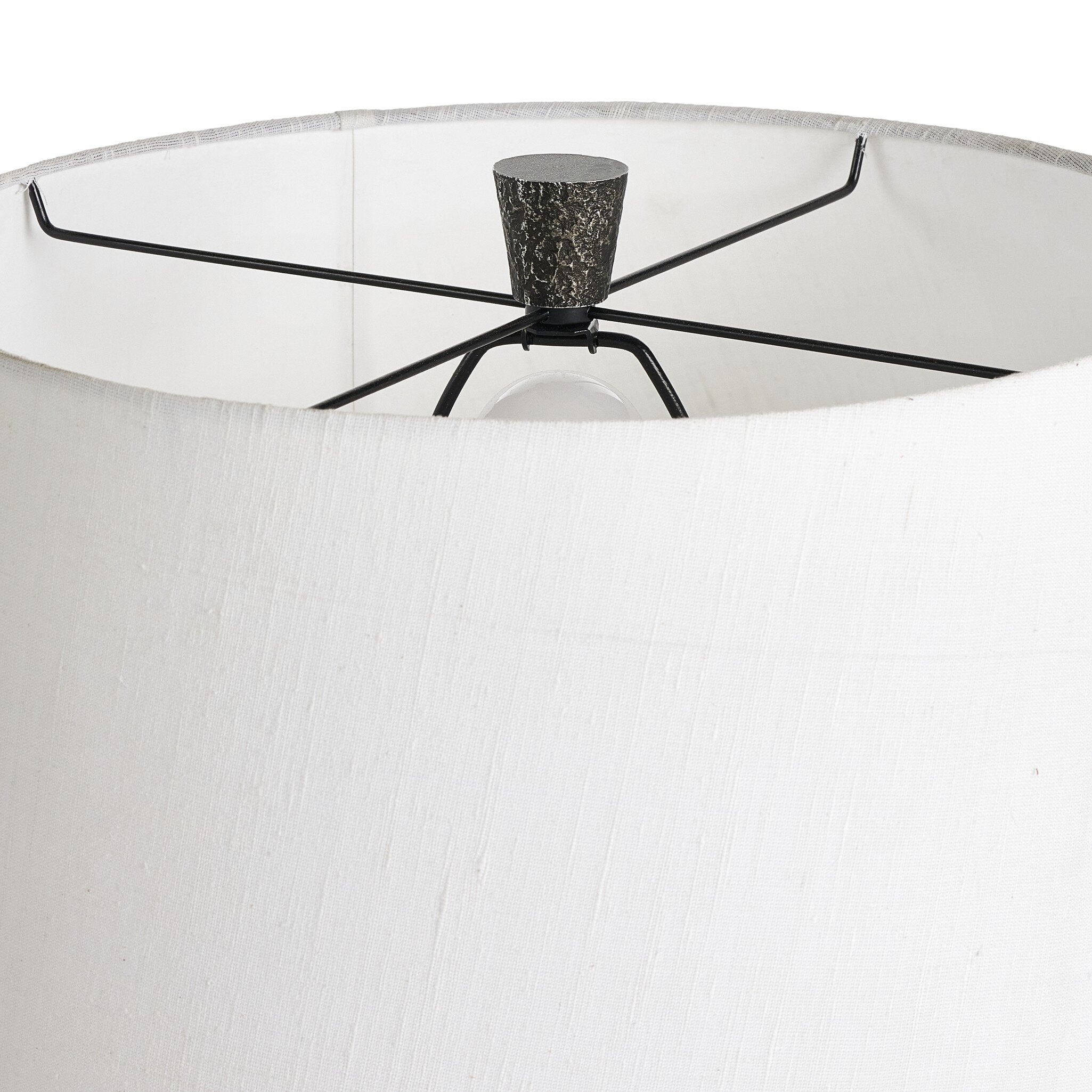 Fernando Table Lamp - Forged Black Aluminum Table Lamps Four Hands     Table Lamps,https://www.oldbonesco.com,Mid Century Furniture, Furniture Sale, Old Bones Co, Mid Century Sale, Four Hands Furniture, Sale,Gus, Sale,Perigold Fernando Table Lamp - Forged Black Aluminum Table Lamps Sale, Perigold Sale Fernando Table Lamp - Forged Black Aluminum,Fernando Table Lamp - Forged Black Aluminum Lulu and Georgia,Burke Decor Sale Fernando Table Lamp - Forged Black Aluminum, open box furniture,Open Box Fernando Table