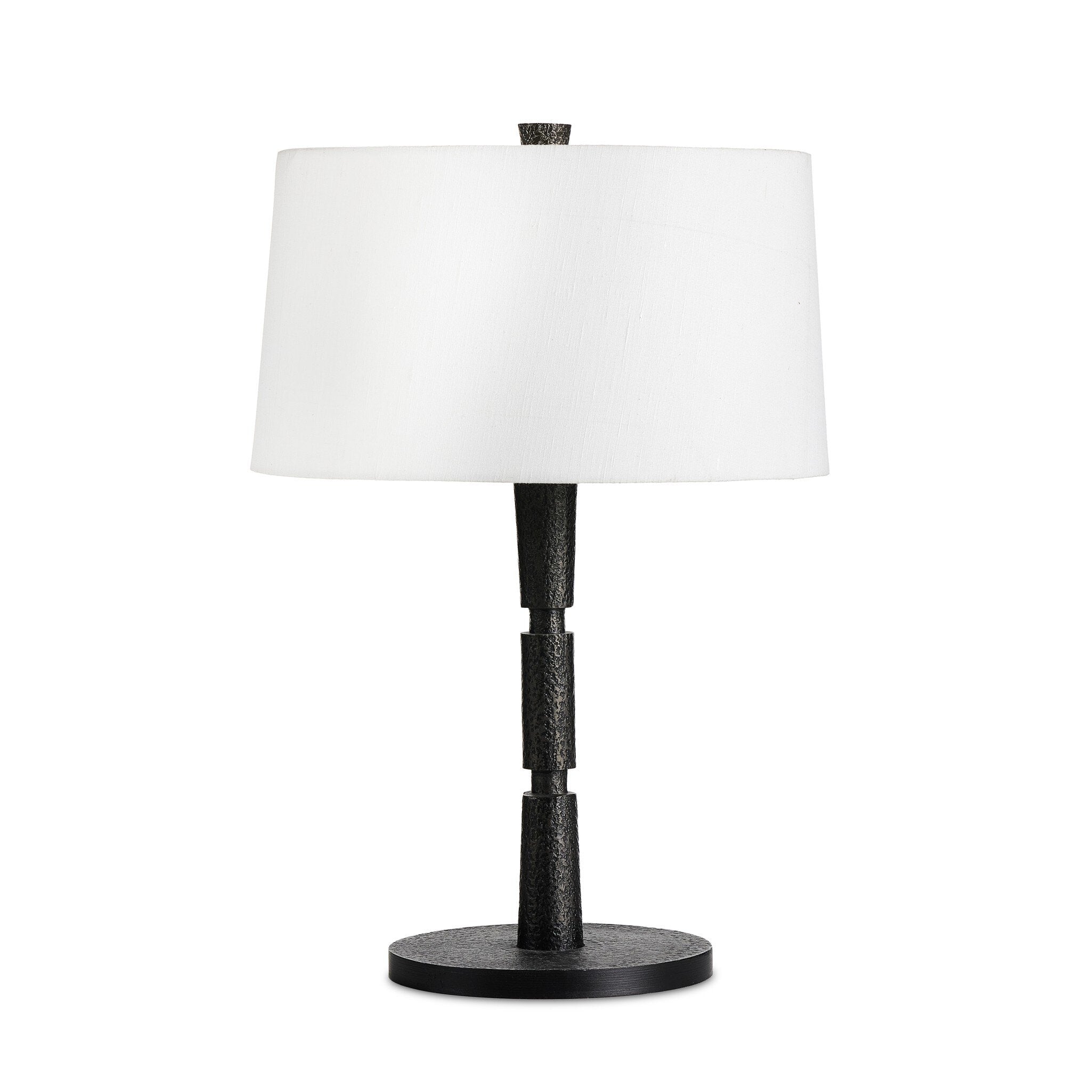 Fernando Table Lamp - Forged Black Aluminum Table Lamps Four Hands     Table Lamps,https://www.oldbonesco.com,Mid Century Furniture, Furniture Sale, Old Bones Co, Mid Century Sale, Four Hands Furniture, Sale,Gus, Sale,Perigold Fernando Table Lamp - Forged Black Aluminum Table Lamps Sale, Perigold Sale Fernando Table Lamp - Forged Black Aluminum,Fernando Table Lamp - Forged Black Aluminum Lulu and Georgia,Burke Decor Sale Fernando Table Lamp - Forged Black Aluminum, open box furniture,Open Box Fernando Table