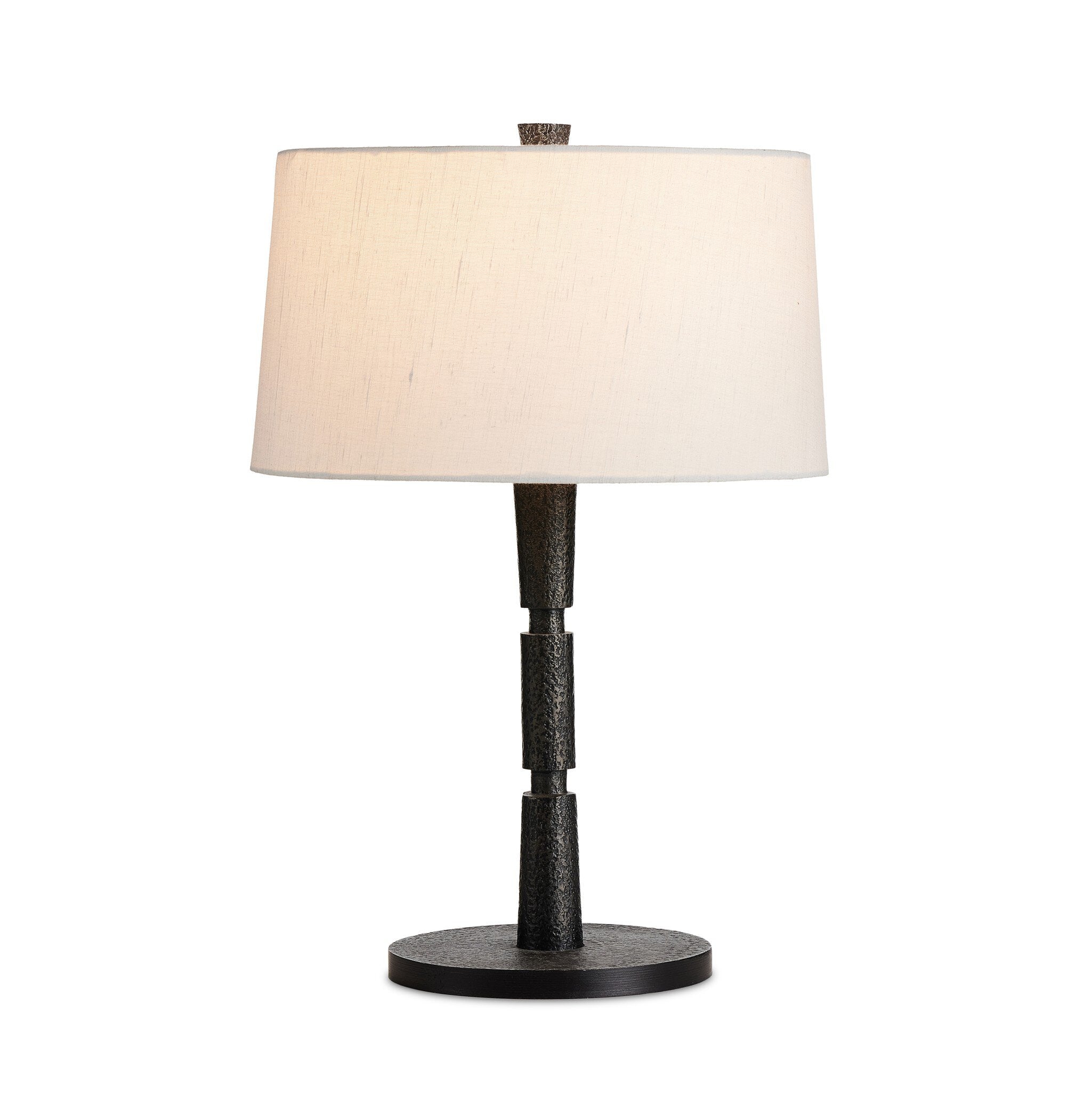 Fernando Table Lamp - Forged Black Aluminum Table Lamps Four Hands     Table Lamps,https://www.oldbonesco.com,Mid Century Furniture, Furniture Sale, Old Bones Co, Mid Century Sale, Four Hands Furniture, Sale,Gus, Sale,Perigold Fernando Table Lamp - Forged Black Aluminum Table Lamps Sale, Perigold Sale Fernando Table Lamp - Forged Black Aluminum,Fernando Table Lamp - Forged Black Aluminum Lulu and Georgia,Burke Decor Sale Fernando Table Lamp - Forged Black Aluminum, open box furniture,Open Box Fernando Table