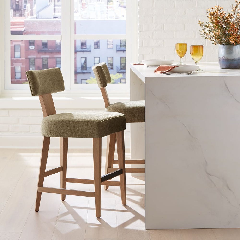 Uttermost Elysian Counter Stool