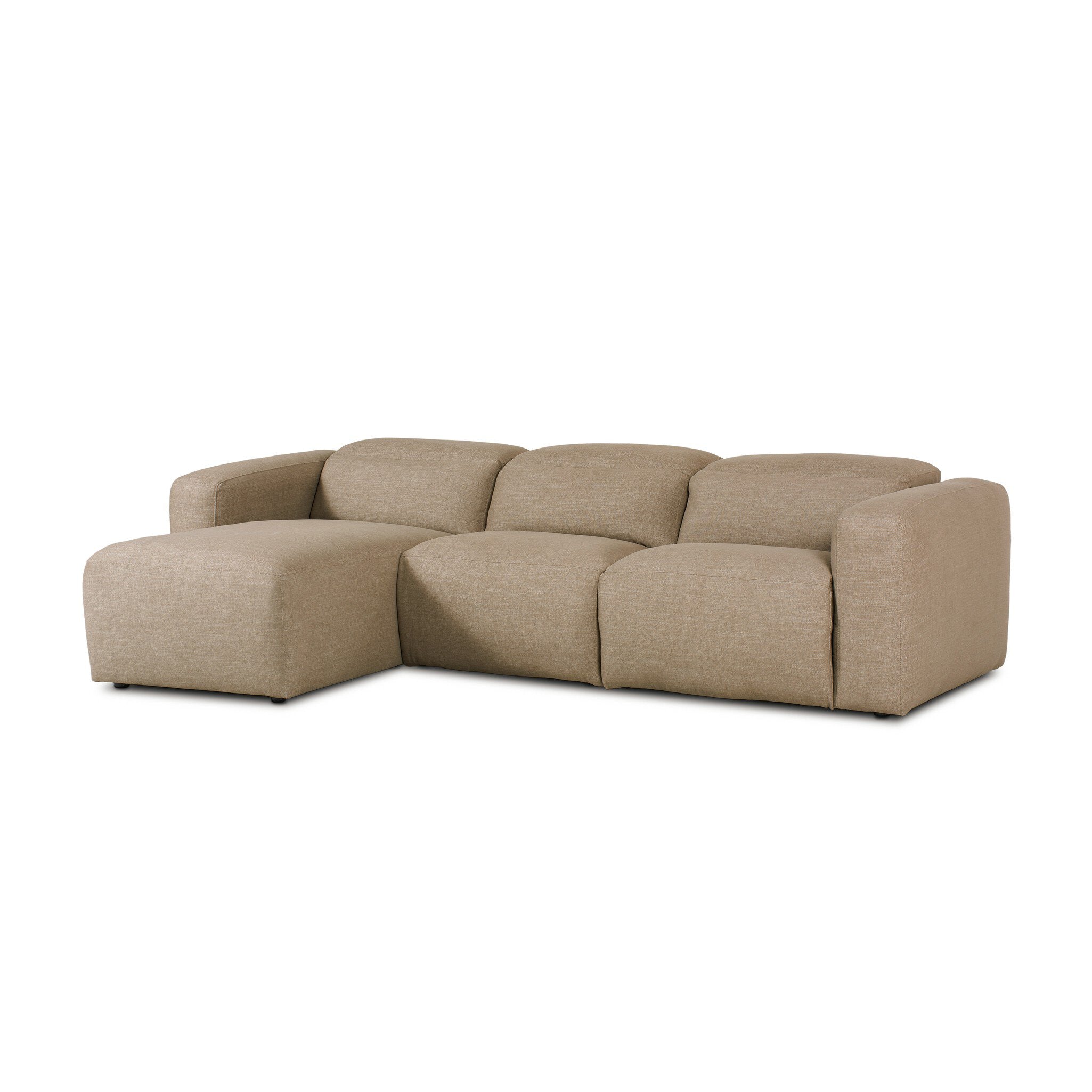 Radley Power Recliner 3-Piece Sectional with Chaise