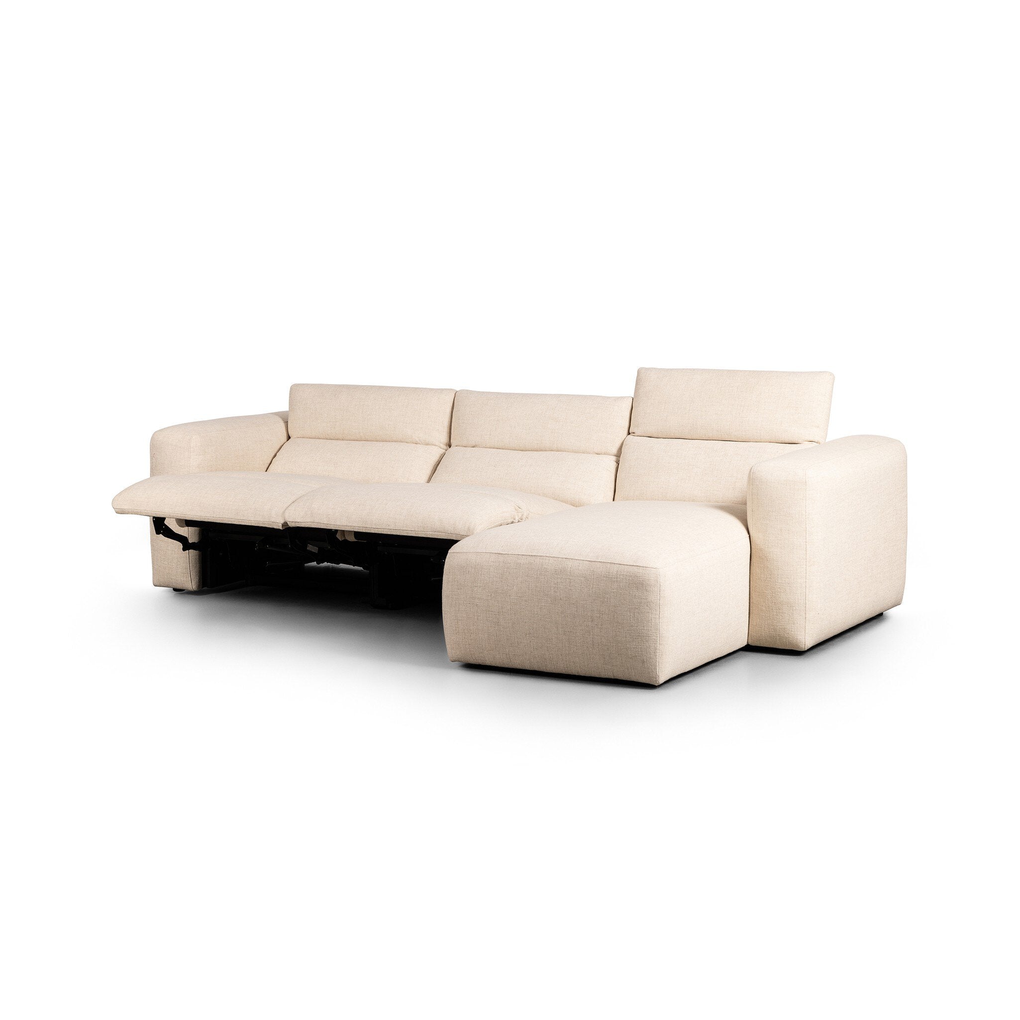Radley Power Recliner 3-Piece Sectional with Chaise