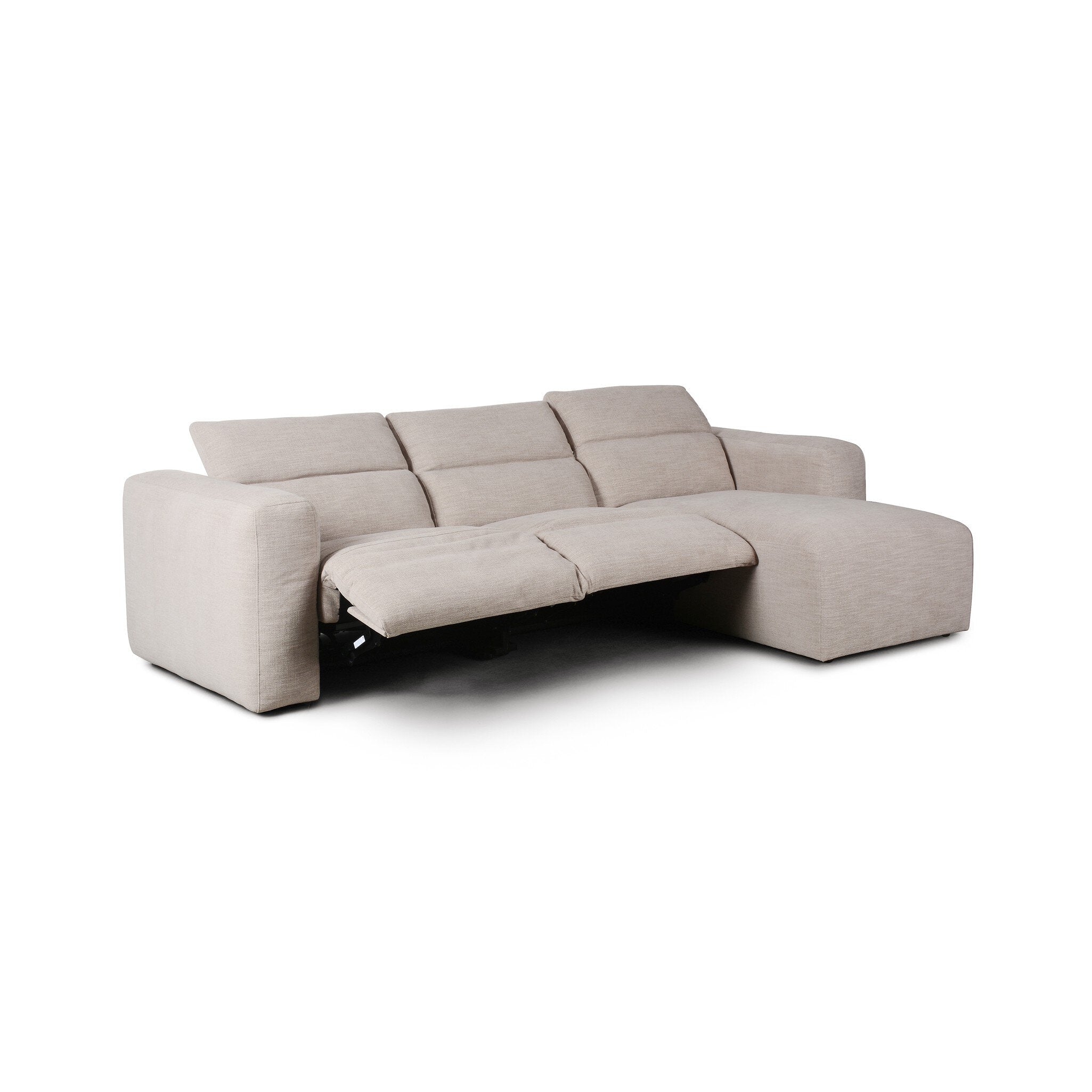 Radley Power Recliner 3-Piece Sectional W/ Chaise - Laken Stone Sectionals Four Hands     Sectionals,https://www.oldbonesco.com,Mid Century Furniture, Furniture Sale, Old Bones Co, Mid Century Sale, Four Hands Furniture, Sale,Gus, Sale,Perigold Radley Power Recliner 3-Piece Sectional W/ Chaise - Laken Stone Sectionals Sale, Perigold Sale Radley Power Recliner 3-Piece Sectional W/ Chaise - Laken Stone,Radley Power Recliner 3-Piece Sectional W/ Chaise - Laken Stone Lulu and Georgia,Burke Decor Sale Radley Pow