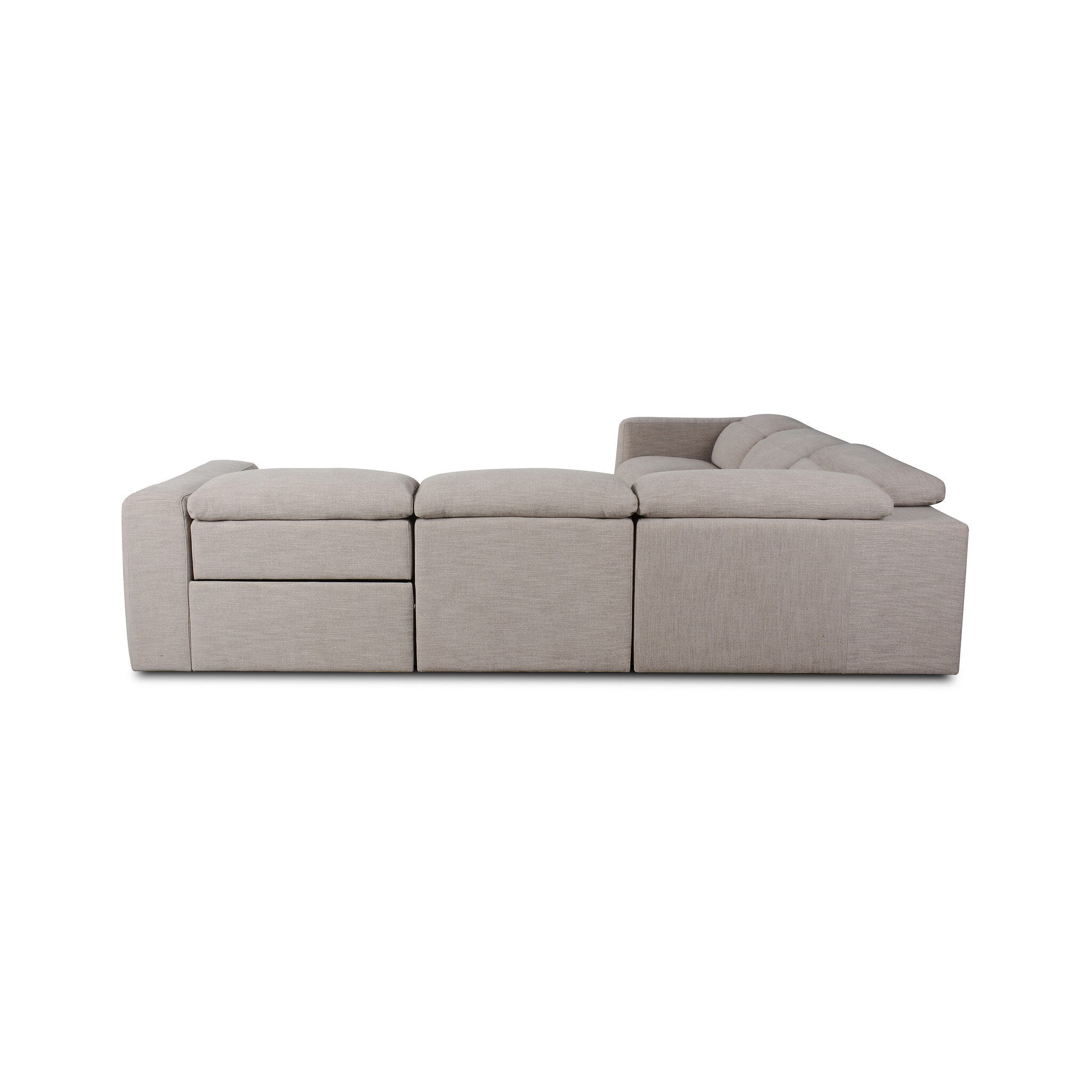 Radley Power Recliner 5-Piece Sectional - Laken Stone Sectionals Four Hands     Sectionals,https://www.oldbonesco.com,Mid Century Furniture, Furniture Sale, Old Bones Co, Mid Century Sale, Four Hands Furniture, Sale,Gus, Sale,Perigold Radley Power Recliner 5-Piece Sectional - Laken Stone Sectionals Sale, Perigold Sale Radley Power Recliner 5-Piece Sectional - Laken Stone,Radley Power Recliner 5-Piece Sectional - Laken Stone Lulu and Georgia,Burke Decor Sale Radley Power Recliner 5-Piece Sectional - Laken St