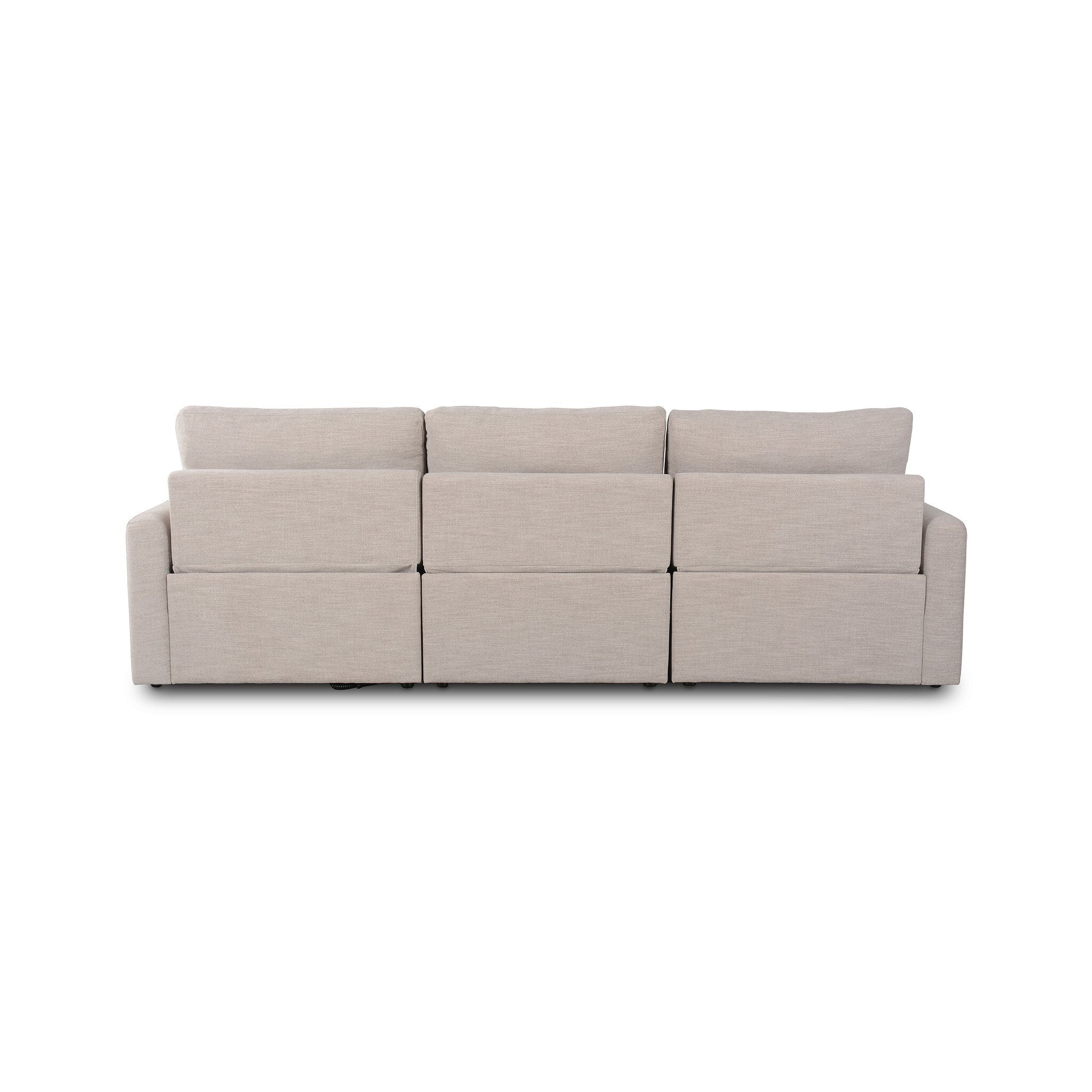 Tillery Power Recliner 3-Piece Sectional - Laken Stone Sectionals Four Hands     Sectionals,https://www.oldbonesco.com,Mid Century Furniture, Furniture Sale, Old Bones Co, Mid Century Sale, Four Hands Furniture, Sale,Gus, Sale,Perigold Tillery Power Recliner 3-Piece Sectional - Laken Stone Sectionals Sale, Perigold Sale Tillery Power Recliner 3-Piece Sectional - Laken Stone,Tillery Power Recliner 3-Piece Sectional - Laken Stone Lulu and Georgia,Burke Decor Sale Tillery Power Recliner 3-Piece Sectional - Lak