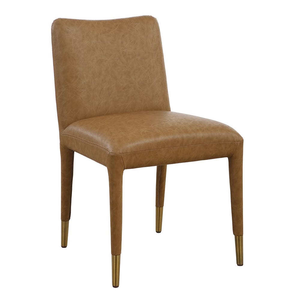 Uttermost Conifer Dining Chair Camel - Set of 2