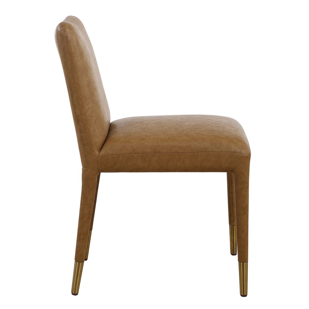 Uttermost Conifer Dining Chair Camel - Set of 2