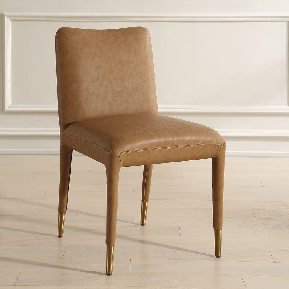 Uttermost Conifer Dining Chair Camel - Set of 2