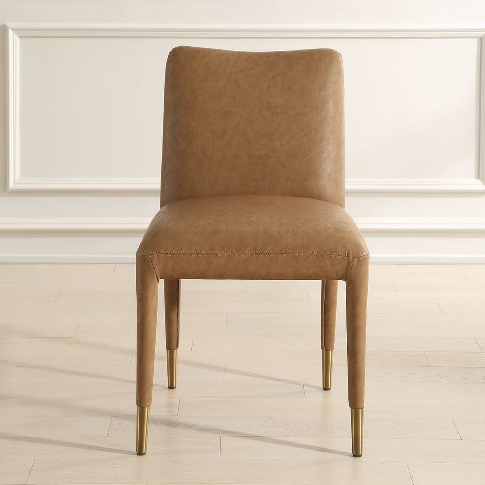 Uttermost Conifer Dining Chair Camel - Set of 2