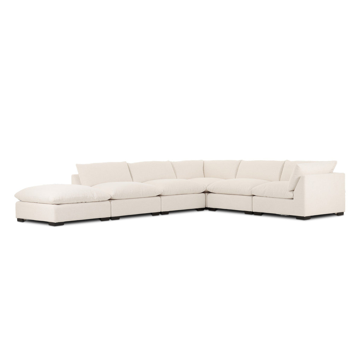 Westwood 5-Piece Sectional - Crypton Nomad Snow by Four Hands