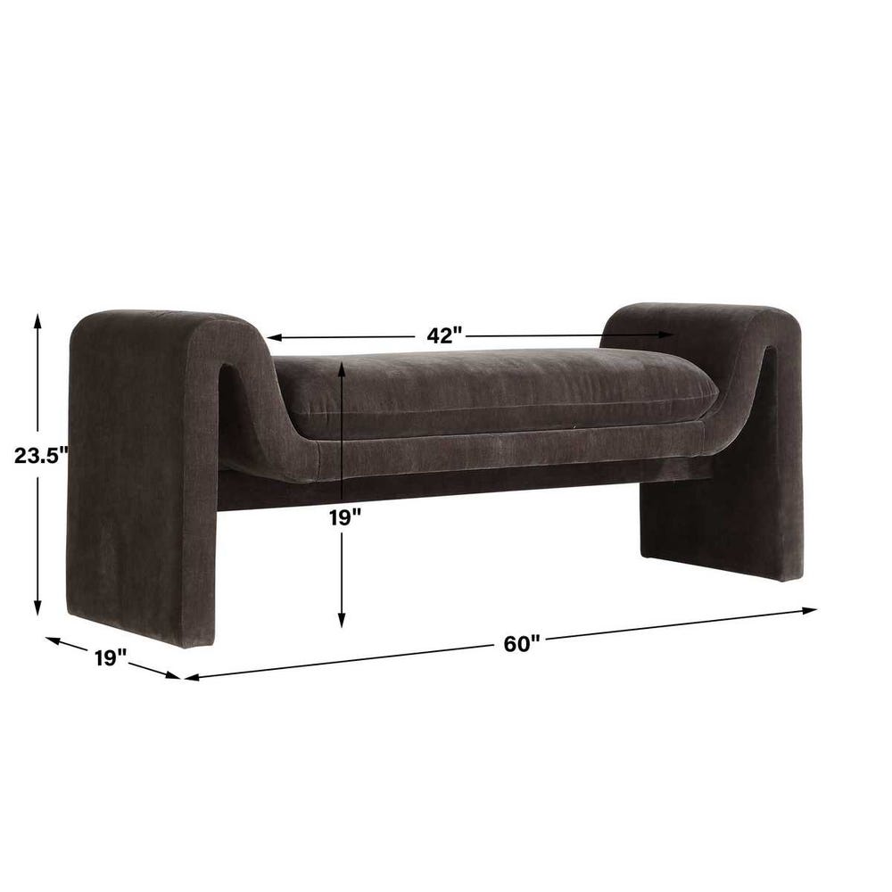 Uttermost Manson Modern Bench