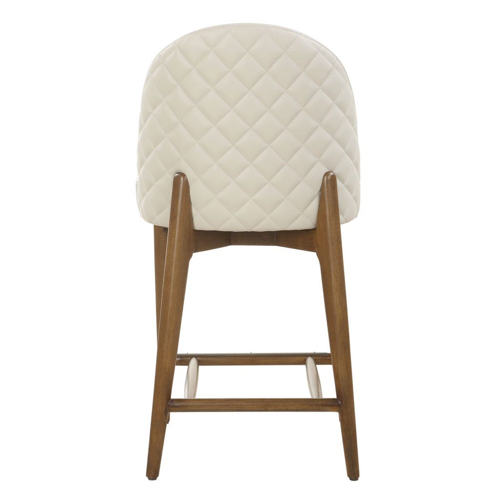 Uttermost Stitches Leather Counter Stool