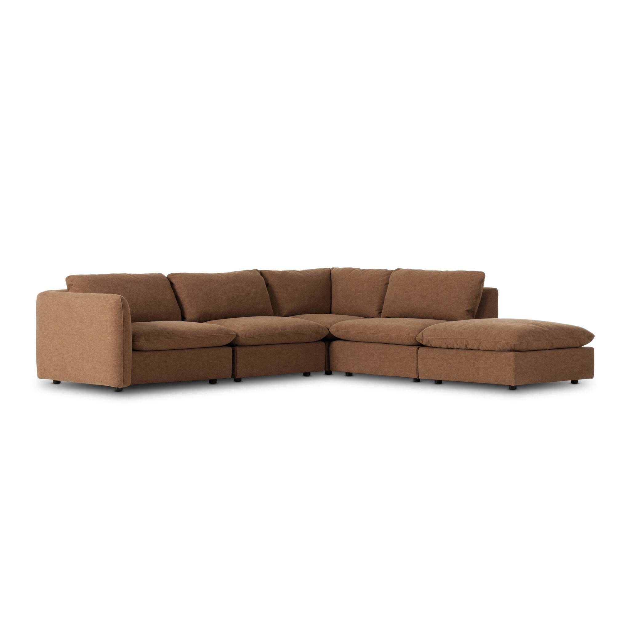 Ingel 4-Piece Sectional with Ottoman