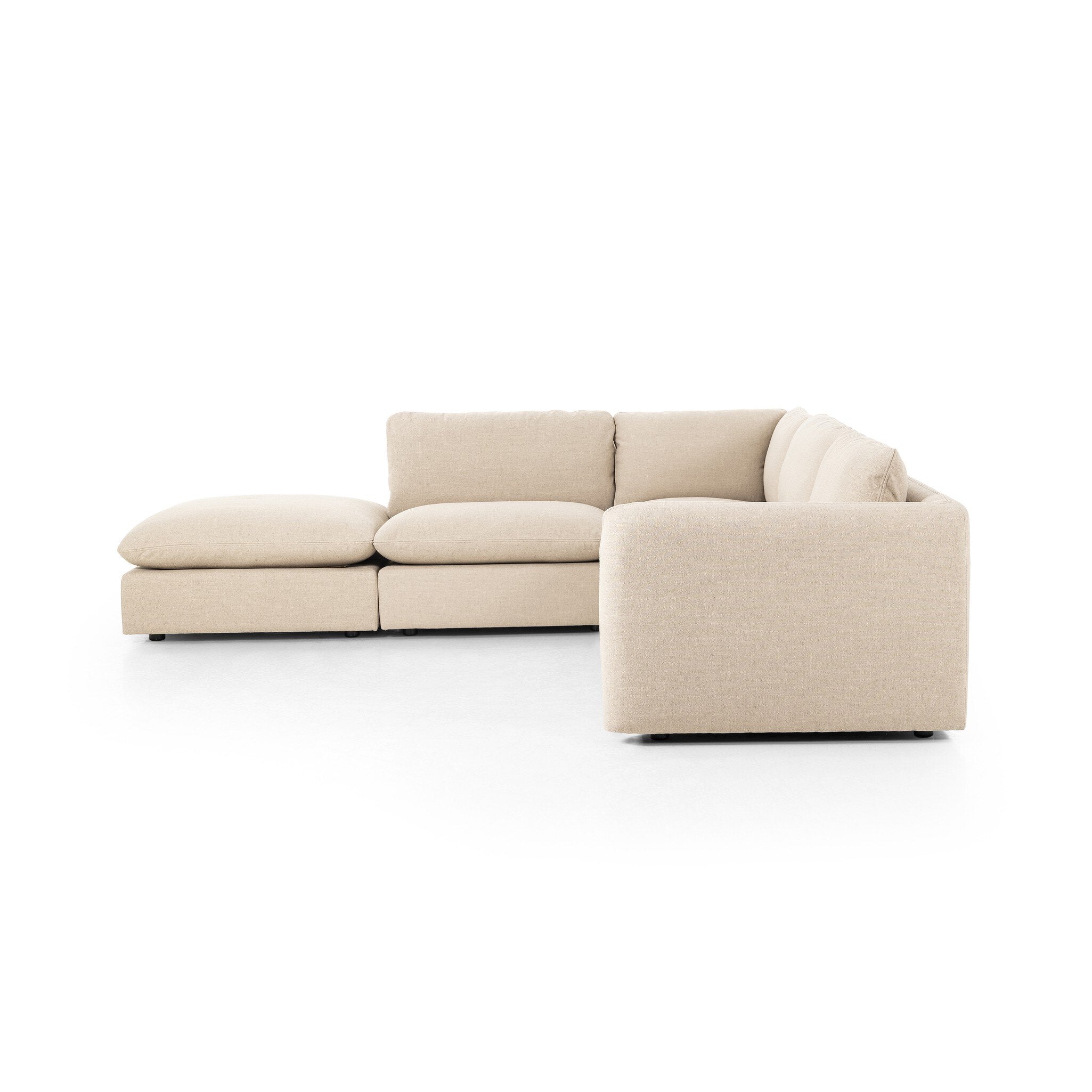 Ingel 4-Piece Sectional W/ Ottoman - Antwerp Taupe Sectionals Four Hands     Sectionals,https://www.oldbonesco.com,Mid Century Furniture, Furniture Sale, Old Bones Co, Mid Century Sale, Four Hands Furniture, Sale,Gus, Sale,Perigold Ingel 4-Piece Sectional W/ Ottoman - Antwerp Taupe Sectionals Sale, Perigold Sale Ingel 4-Piece Sectional W/ Ottoman - Antwerp Taupe,Ingel 4-Piece Sectional W/ Ottoman - Antwerp Taupe Lulu and Georgia,Burke Decor Sale Ingel 4-Piece Sectional W/ Ottoman - Antwerp Taupe, open box f