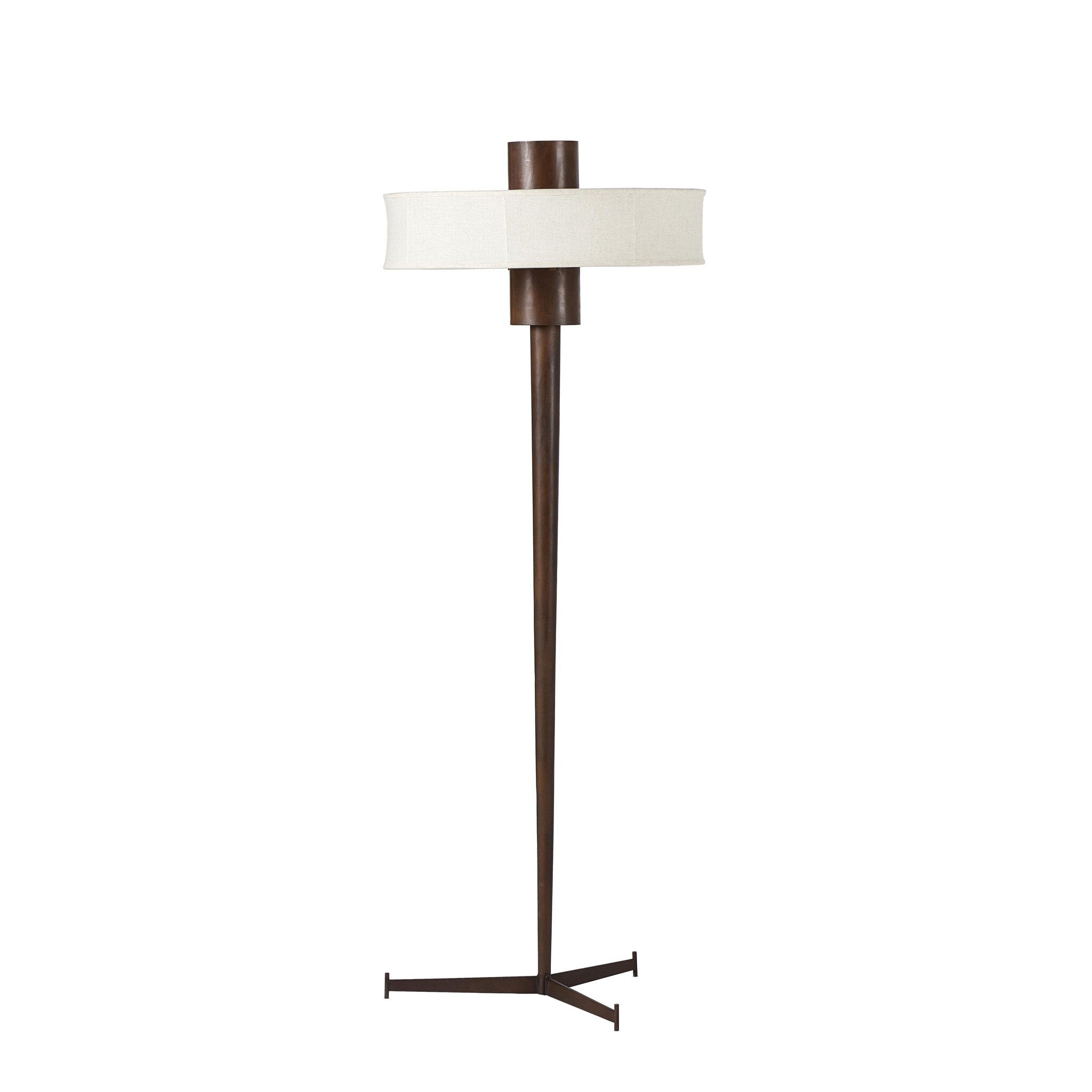 Fordham Floor Lamp - Rust Floor Lamps Four Hands Default Title    Floor Lamps,https://www.oldbonesco.com,Mid Century Furniture, Furniture Sale, Old Bones Co, Mid Century Sale, Four Hands Furniture, Sale,Gus, Sale,Perigold Fordham Floor Lamp - Rust Floor Lamps Sale, Perigold Sale Fordham Floor Lamp - Rust,Fordham Floor Lamp - Rust Lulu and Georgia,Burke Decor Sale Fordham Floor Lamp - Rust, open box furniture,Open Box Fordham Floor Lamp - Rust