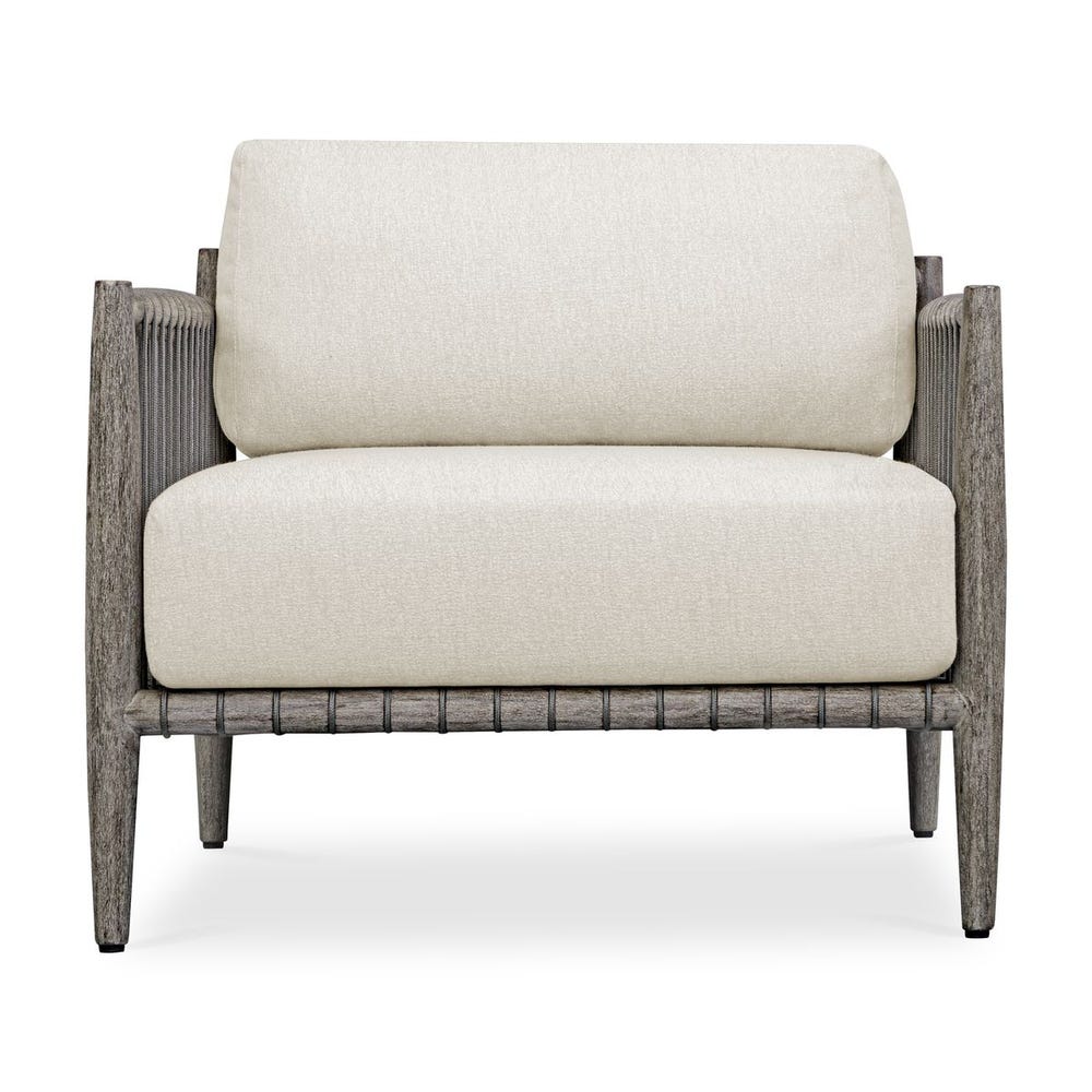 Uttermost Borneo White Outdoor Lounge Chair