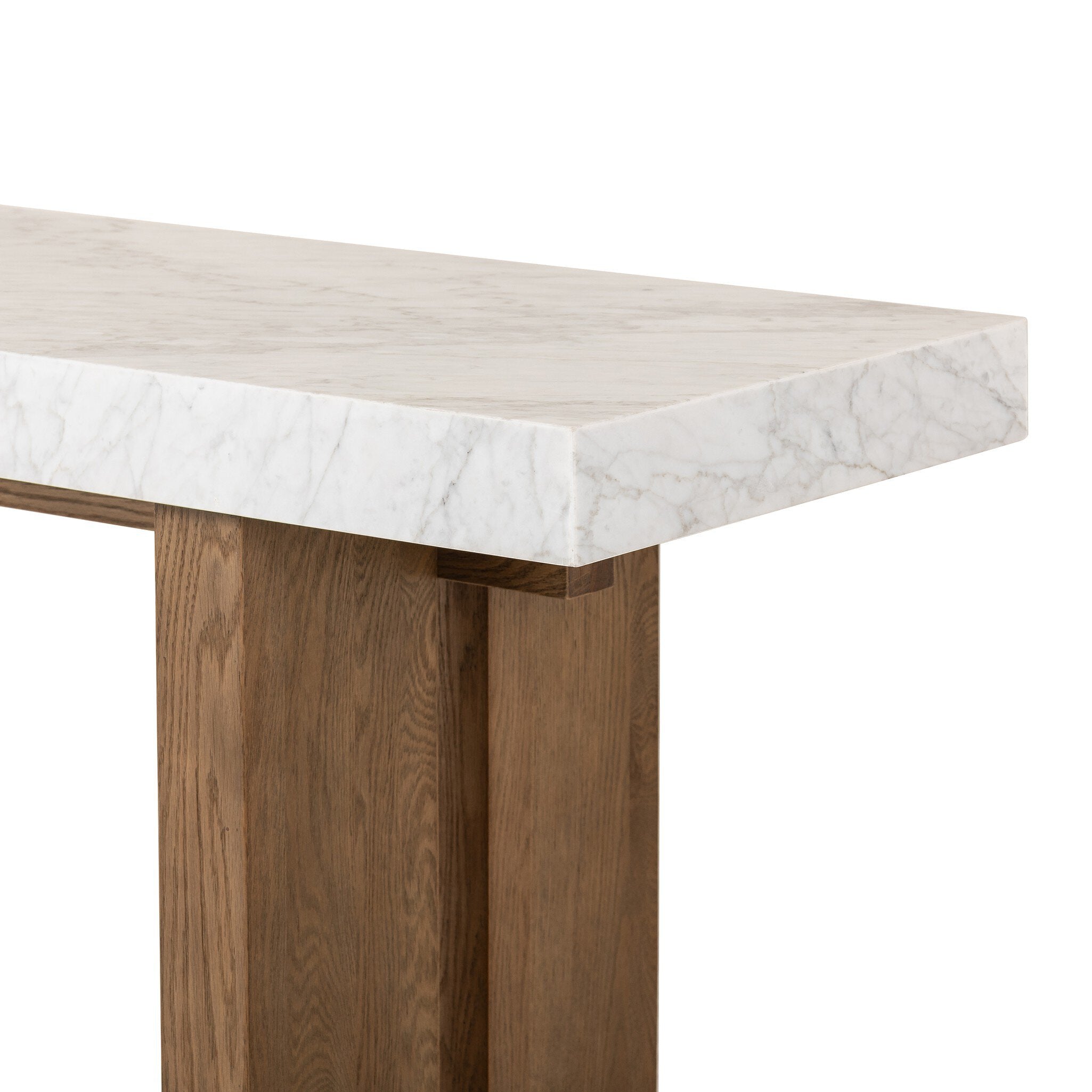 Olympia Console Table - White Carrara Marble Console Tables Four Hands     Console Tables,https://www.oldbonesco.com,Mid Century Furniture, Furniture Sale, Old Bones Co, Mid Century Sale, Four Hands Furniture, Sale,Gus, Sale,Perigold Olympia Console Table - White Carrara Marble Console Tables Sale, Perigold Sale Olympia Console Table - White Carrara Marble,Olympia Console Table - White Carrara Marble Lulu and Georgia,Burke Decor Sale Olympia Console Table - White Carrara Marble, open box furniture,Open Box 
