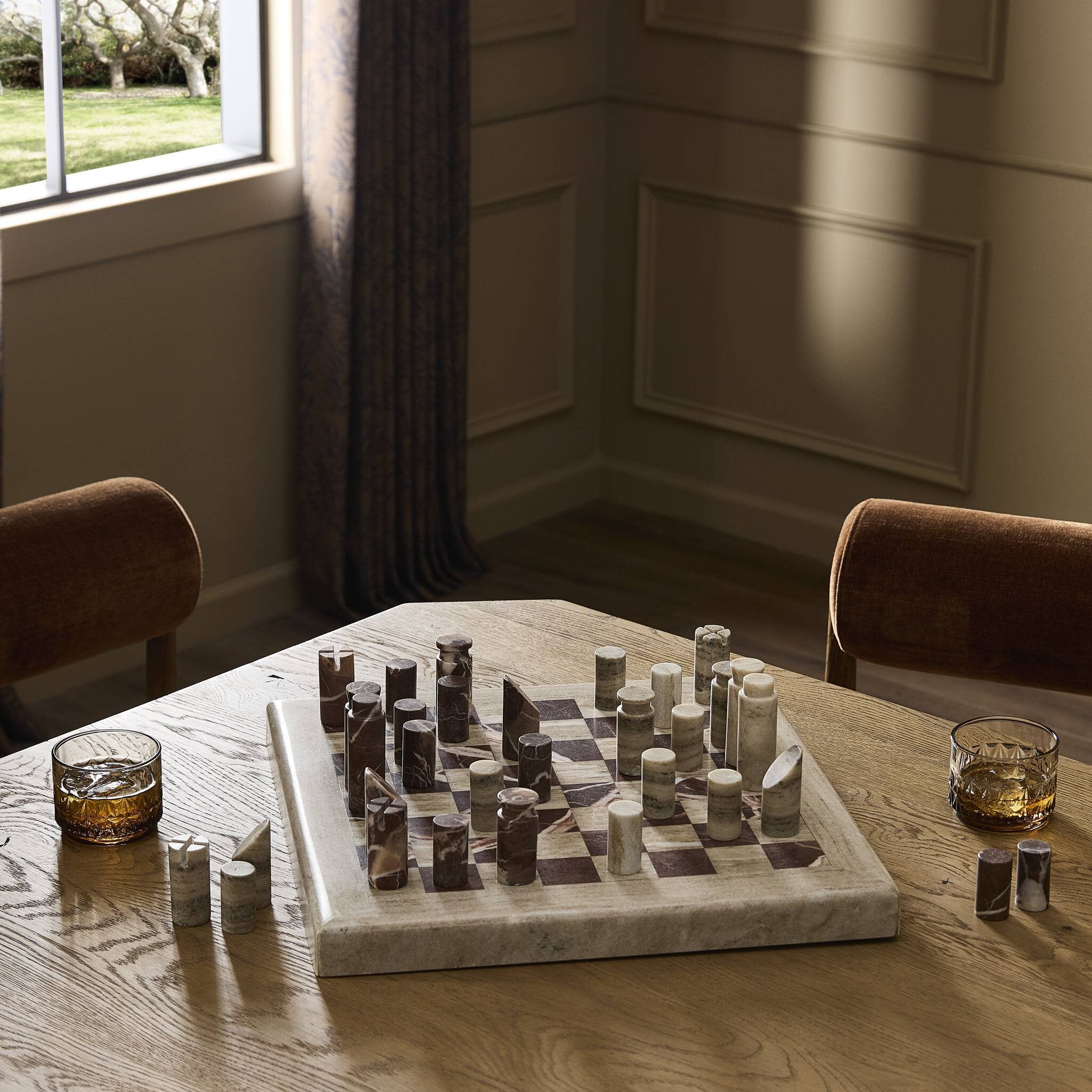 Stone Chess Set Gaming Tables -Four Hands- , Black Friday Sale -Four Hands- Furniture Sale, Old Bones Co, Mid Century Furniture Sale, Four Hands Furniture, Black Friday Sale Stone Chess Set,Gus Sale, Perigold Stone Chess Set Gaming Tables Black Friday Sale , Perigold Sale Stone Chess Set,Stone Chess Set Lulu and Georgia, Burke Decor Sale Stone Chess Set, www.oldbonesco.com