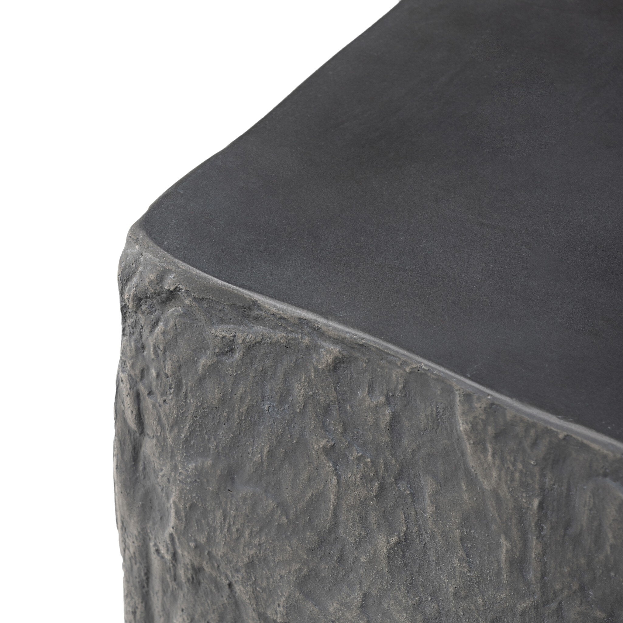 Lucius End Table - Smooth Black Concrete End Tables Four Hands     End Tables,https://www.oldbonesco.com,Mid Century Furniture, Furniture Sale, Old Bones Co, Mid Century Sale, Four Hands Furniture, Sale,Gus, Sale,Perigold Lucius End Table - Smooth Black Concrete End Tables Sale, Perigold Sale Lucius End Table - Smooth Black Concrete,Lucius End Table - Smooth Black Concrete Lulu and Georgia,Burke Decor Sale Lucius End Table - Smooth Black Concrete, open box furniture,Open Box Lucius End Table - Smooth Black 