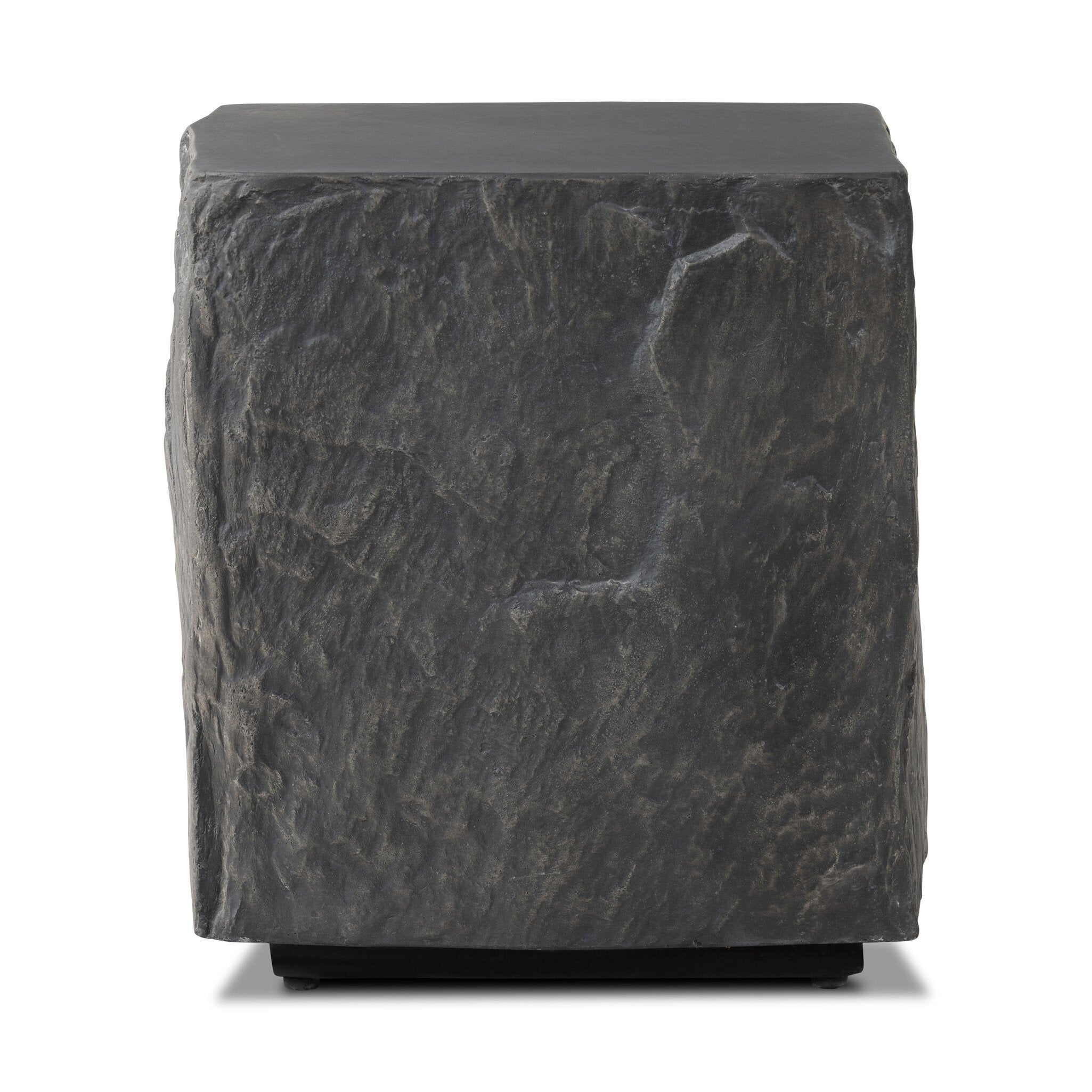 Lucius End Table - Smooth Black Concrete End Tables Four Hands     End Tables,https://www.oldbonesco.com,Mid Century Furniture, Furniture Sale, Old Bones Co, Mid Century Sale, Four Hands Furniture, Sale,Gus, Sale,Perigold Lucius End Table - Smooth Black Concrete End Tables Sale, Perigold Sale Lucius End Table - Smooth Black Concrete,Lucius End Table - Smooth Black Concrete Lulu and Georgia,Burke Decor Sale Lucius End Table - Smooth Black Concrete, open box furniture,Open Box Lucius End Table - Smooth Black 