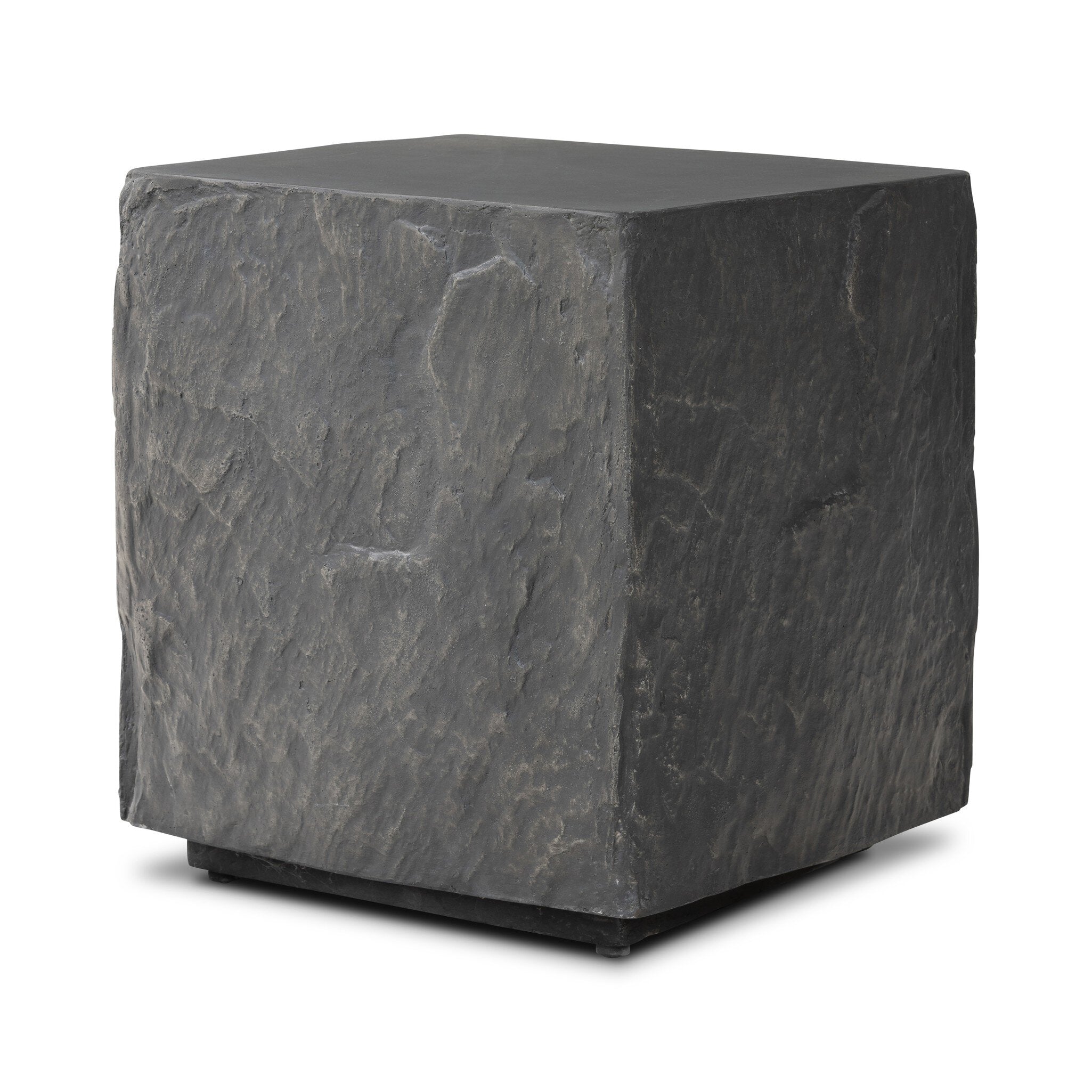 Lucius End Table - Smooth Black Concrete End Tables Four Hands     End Tables,https://www.oldbonesco.com,Mid Century Furniture, Furniture Sale, Old Bones Co, Mid Century Sale, Four Hands Furniture, Sale,Gus, Sale,Perigold Lucius End Table - Smooth Black Concrete End Tables Sale, Perigold Sale Lucius End Table - Smooth Black Concrete,Lucius End Table - Smooth Black Concrete Lulu and Georgia,Burke Decor Sale Lucius End Table - Smooth Black Concrete, open box furniture,Open Box Lucius End Table - Smooth Black 