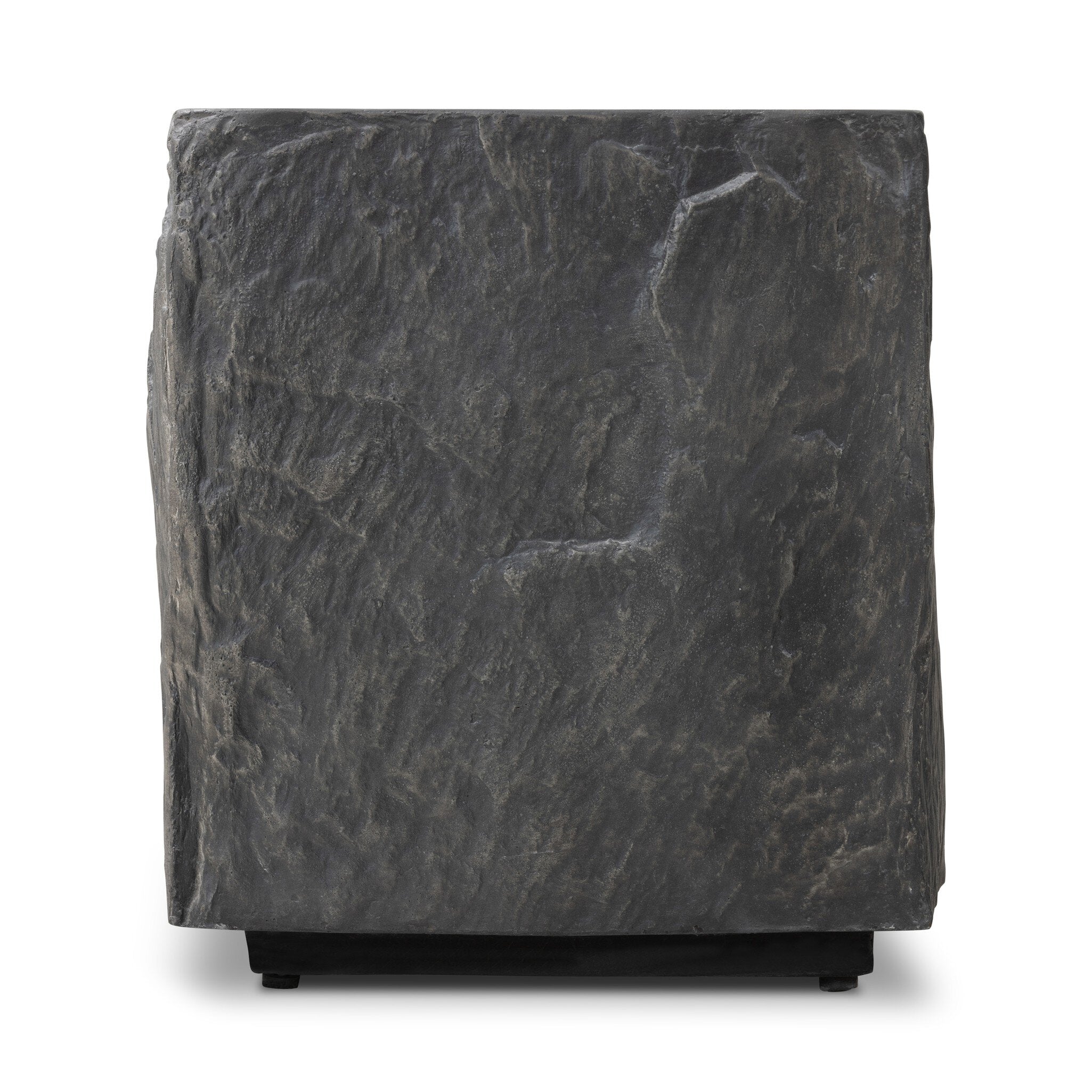 Lucius End Table - Smooth Black Concrete End Tables Four Hands     End Tables,https://www.oldbonesco.com,Mid Century Furniture, Furniture Sale, Old Bones Co, Mid Century Sale, Four Hands Furniture, Sale,Gus, Sale,Perigold Lucius End Table - Smooth Black Concrete End Tables Sale, Perigold Sale Lucius End Table - Smooth Black Concrete,Lucius End Table - Smooth Black Concrete Lulu and Georgia,Burke Decor Sale Lucius End Table - Smooth Black Concrete, open box furniture,Open Box Lucius End Table - Smooth Black 