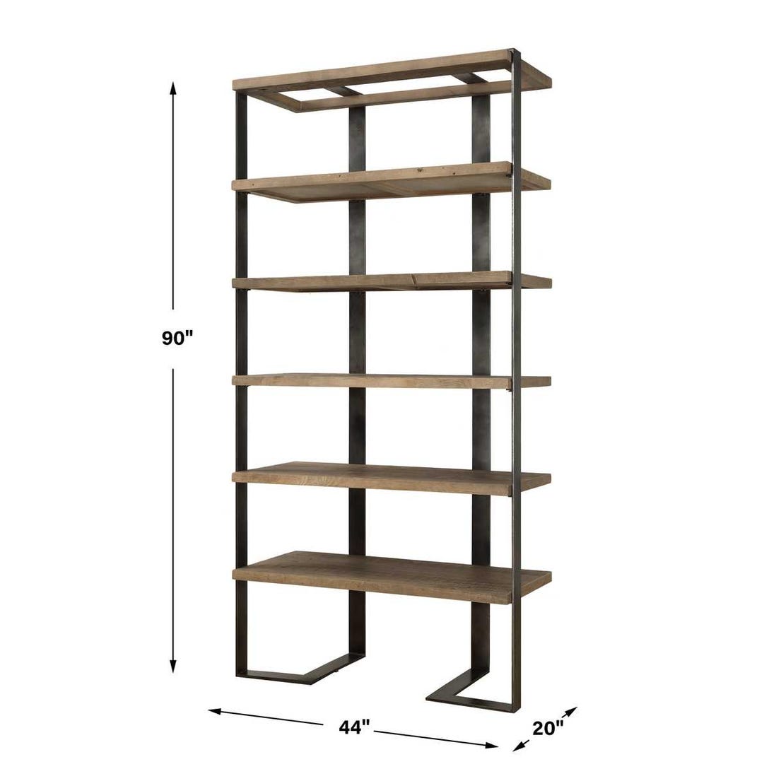 Uttermost Felix Reclaimed Oak Etagere