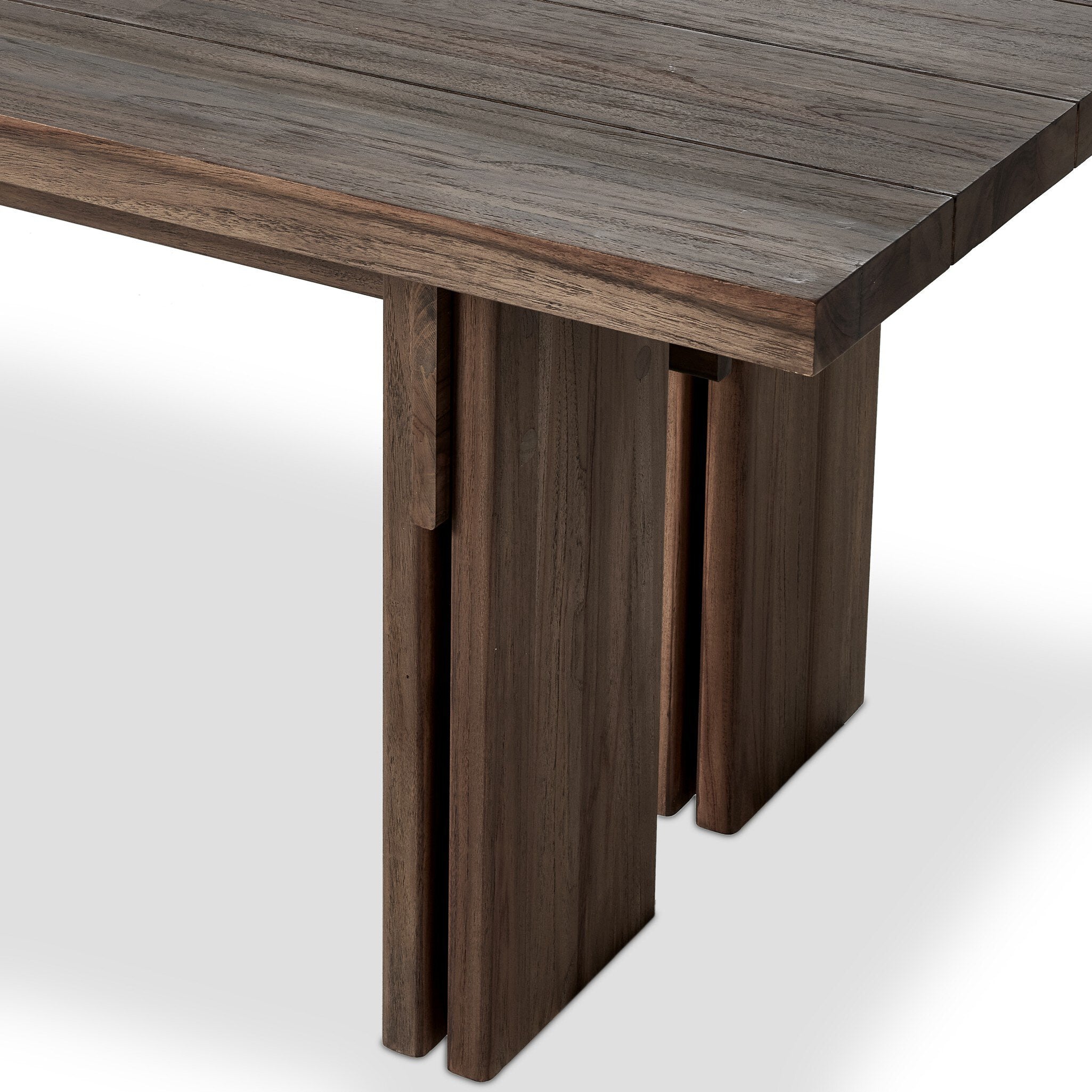 Railay Outdoor Dining Table 96" - Stained Toasted Brown-FSC Outdoor Tables & Storage Four Hands     Outdoor Tables & Storage,https://www.oldbonesco.com,Mid Century Furniture, Furniture Sale, Old Bones Co, Mid Century Sale, Four Hands Furniture, Sale,Gus, Sale,Perigold Railay Outdoor Dining Table 96" - Stained Toasted Brown-FSC Outdoor Tables & Storage Sale, Perigold Sale Railay Outdoor Dining Table 96" - Stained Toasted Brown-FSC,Railay Outdoor Dining Table 96" - Stained Toasted Brown-FSC Lulu and Georgia,B