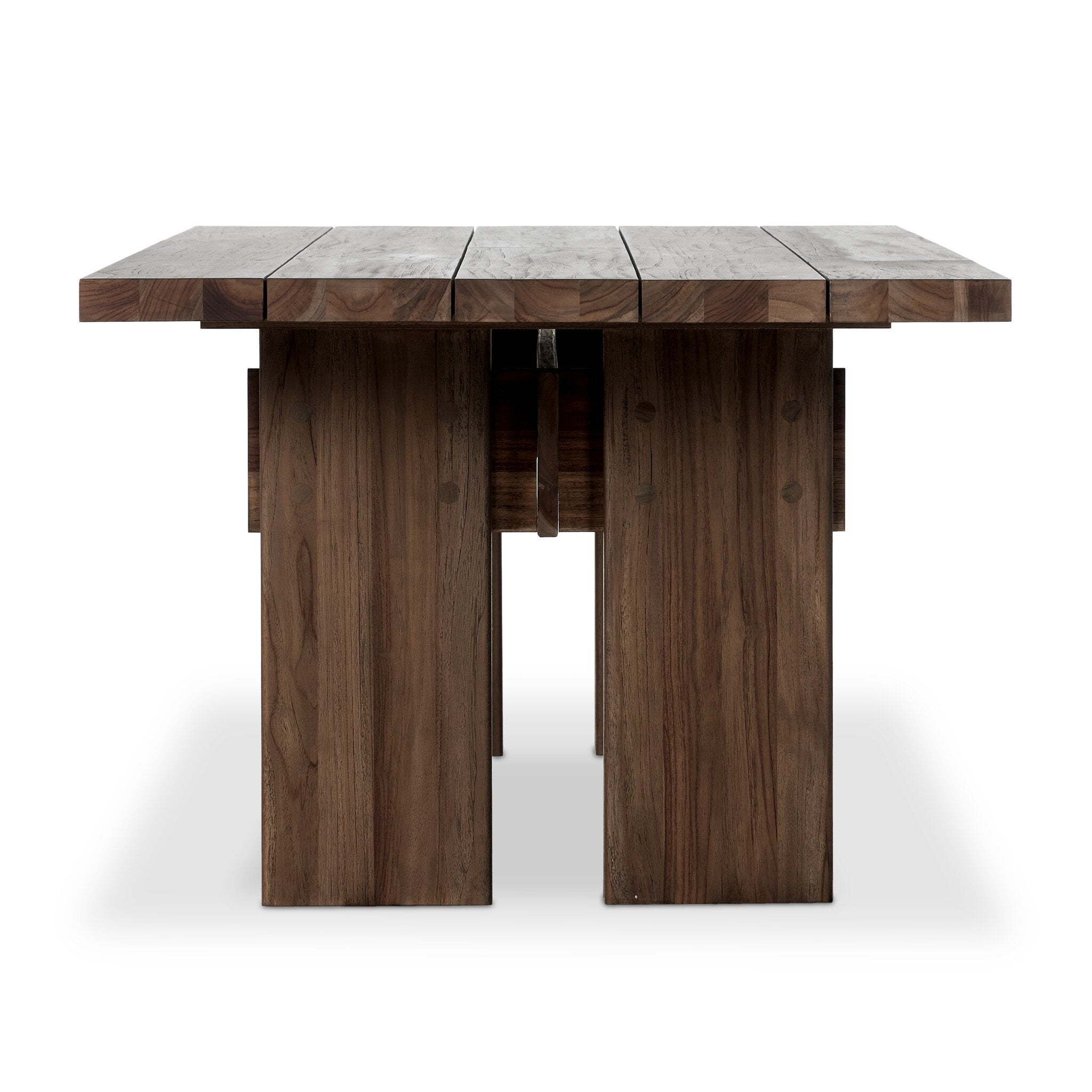 Railay Outdoor Dining Table 96" - Stained Toasted Brown-FSC Outdoor Tables & Storage Four Hands     Outdoor Tables & Storage,https://www.oldbonesco.com,Mid Century Furniture, Furniture Sale, Old Bones Co, Mid Century Sale, Four Hands Furniture, Sale,Gus, Sale,Perigold Railay Outdoor Dining Table 96" - Stained Toasted Brown-FSC Outdoor Tables & Storage Sale, Perigold Sale Railay Outdoor Dining Table 96" - Stained Toasted Brown-FSC,Railay Outdoor Dining Table 96" - Stained Toasted Brown-FSC Lulu and Georgia,B