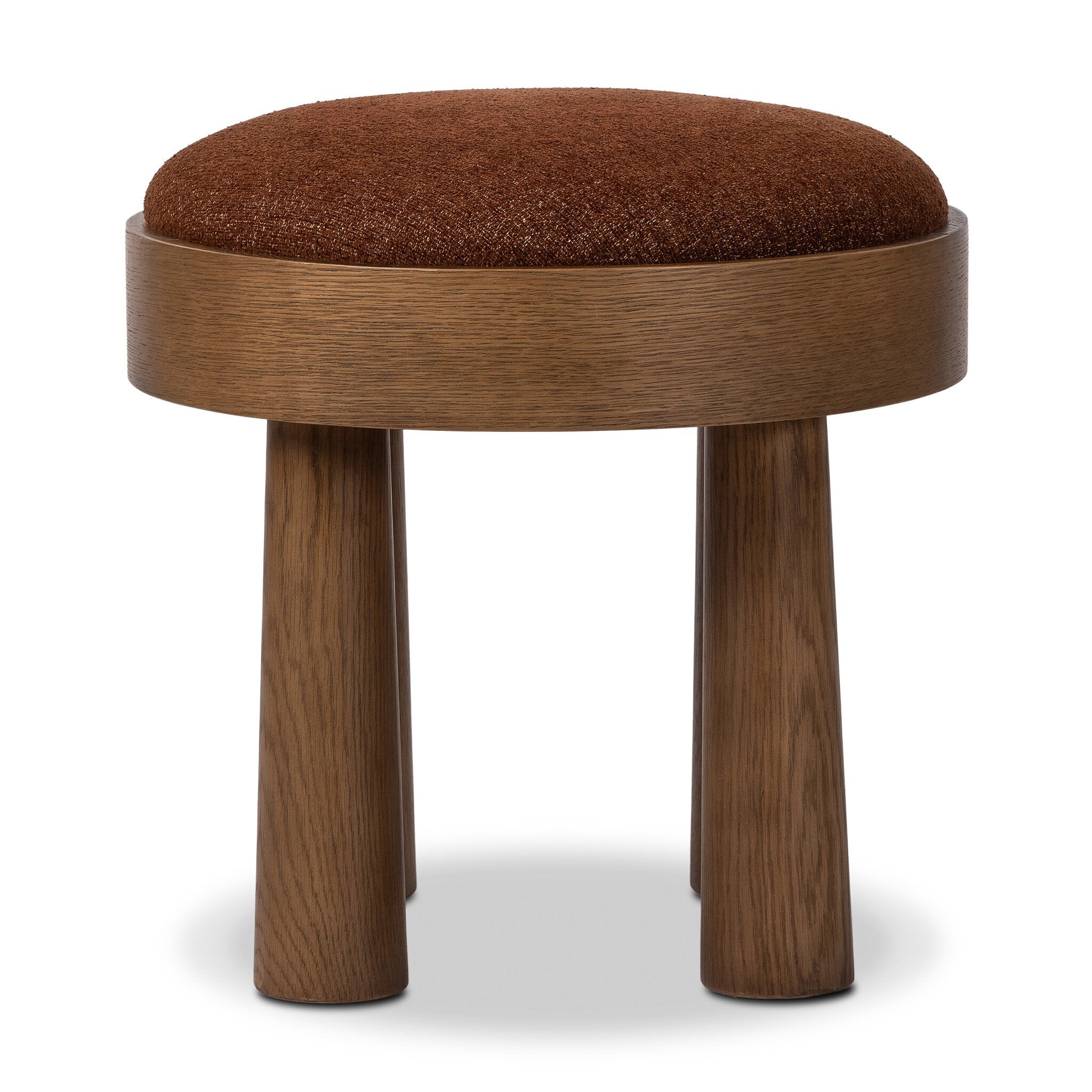 アンティーク雑貨 American vintage wood stool,USA,1960's Louise Accent Stool