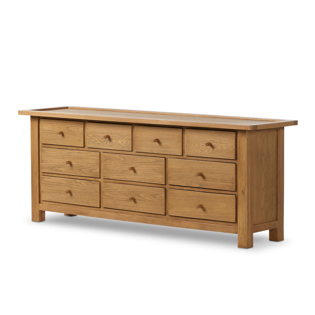 oak vintage dresser Four Hands Millbrook Dresser