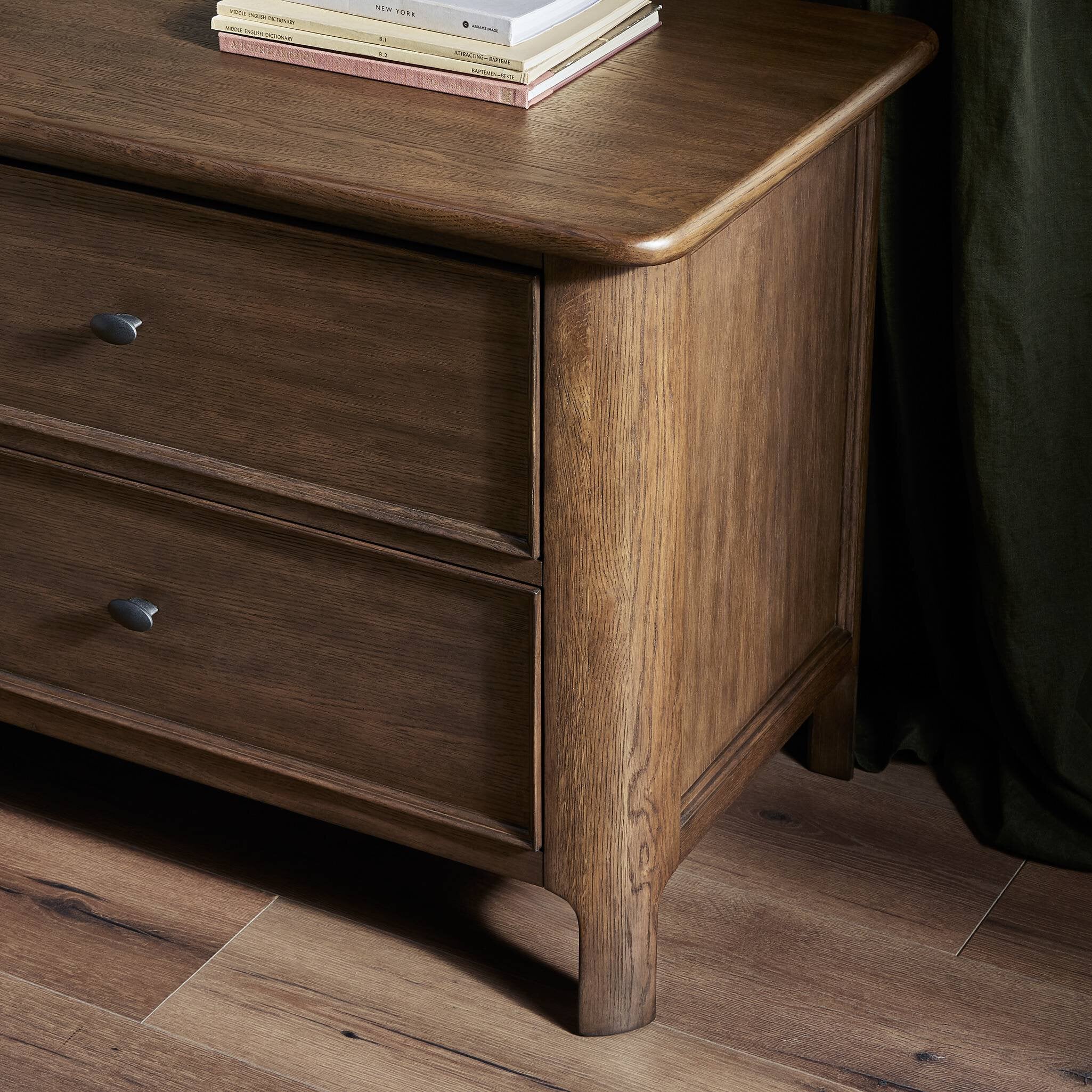 Russ Nightstand - Aged Oak Nightstands Four Hands     Nightstands,https://www.oldbonesco.com,Mid Century Furniture, Furniture Sale, Old Bones Co, Mid Century Sale, Four Hands Furniture, Sale,Gus, Sale,Perigold Russ Nightstand - Aged Oak Nightstands Sale, Perigold Sale Russ Nightstand - Aged Oak,Russ Nightstand - Aged Oak Lulu and Georgia,Burke Decor Sale Russ Nightstand - Aged Oak, open box furniture,Open Box Russ Nightstand - Aged Oak