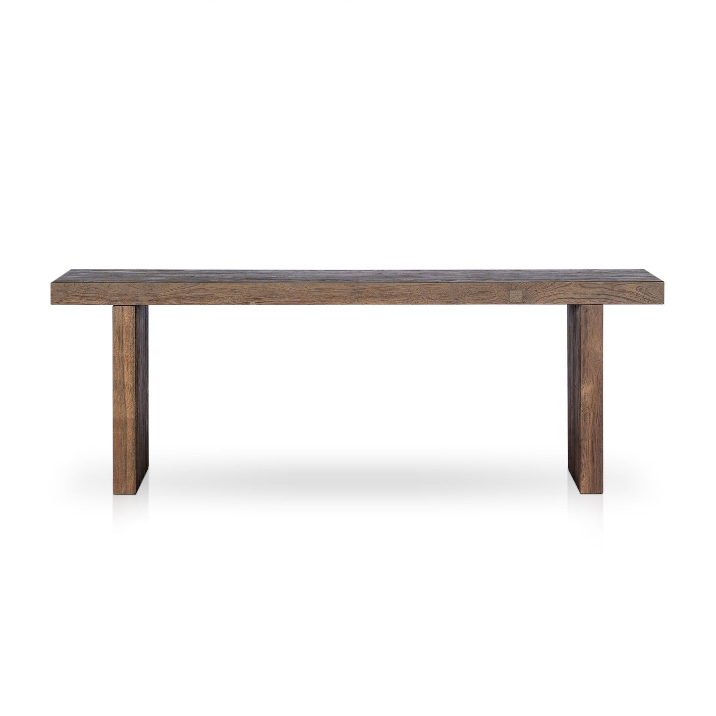 Encino Outdoor Console Table - Stained Heritage Brown-FSC