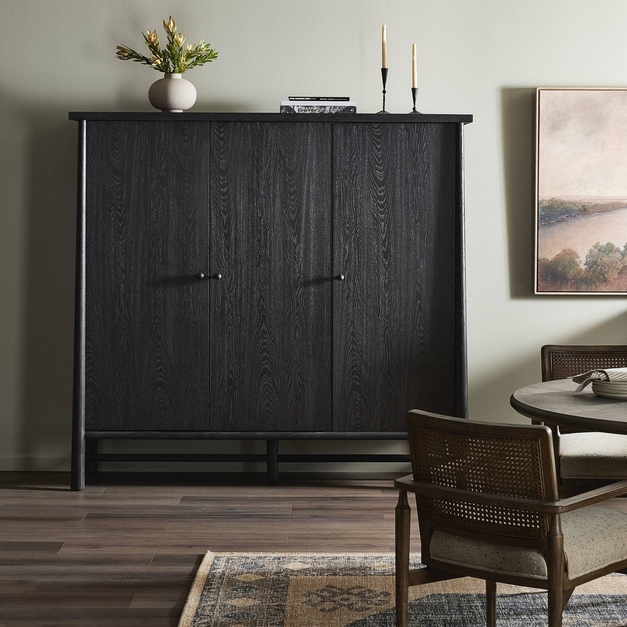 Renaud 3-Door Cabinet Cabinets Four Hands     Cabinets,https://www.oldbonesco.com,Mid Century Furniture, Furniture Sale, Old Bones Co, Mid Century Sale, Four Hands Furniture, Sale,Gus, Sale,Perigold Renaud 3-Door Cabinet Cabinets Sale, Perigold Sale Renaud 3-Door Cabinet,Renaud 3-Door Cabinet Lulu and Georgia,Burke Decor Sale Renaud 3-Door Cabinet, open box furniture,Open Box Renaud 3-Door Cabinet