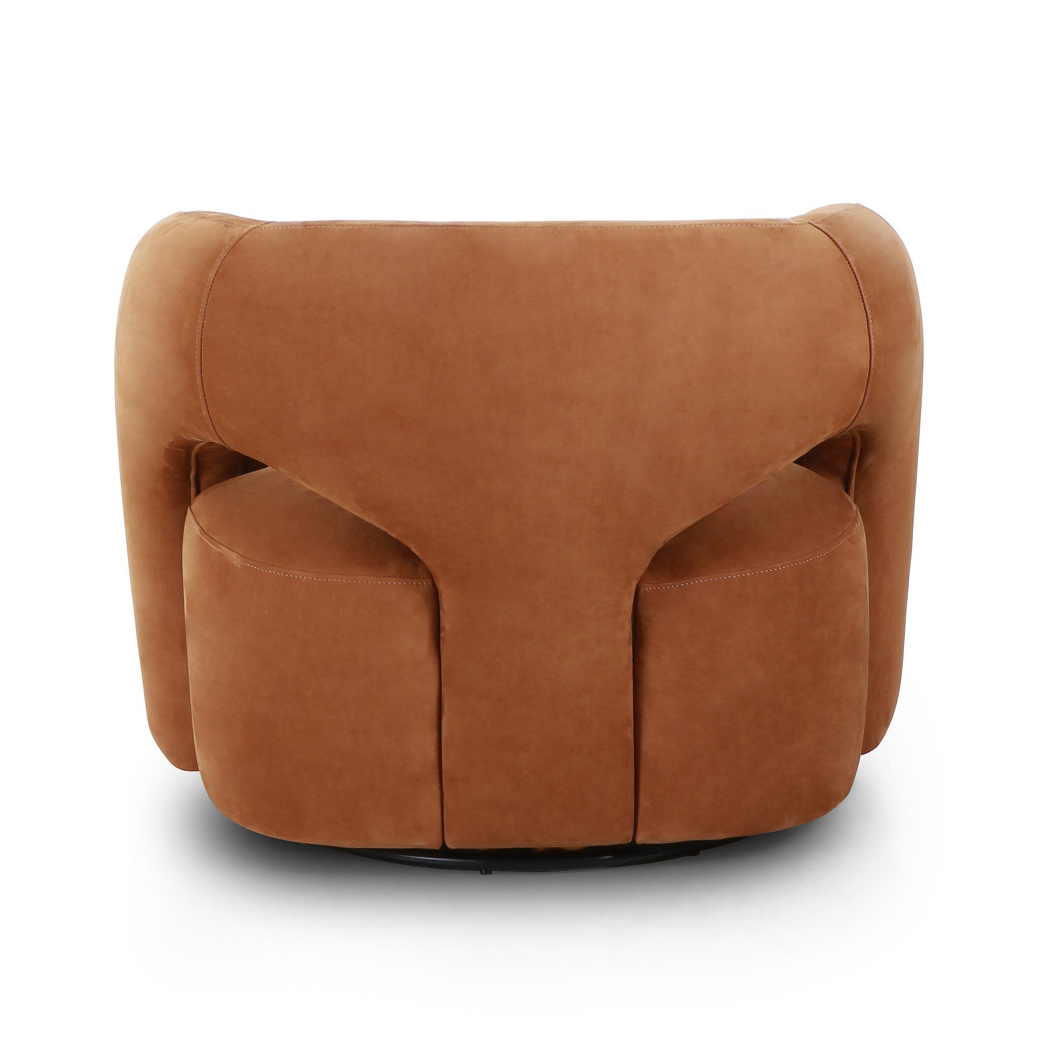 Mazie Swivel Chair - Nubuck Cognac Chairs Four Hands     Chairs,https://www.oldbonesco.com,Mid Century Furniture, Furniture Sale, Old Bones Co, Mid Century Sale, Four Hands Furniture, Sale,Gus, Sale,Perigold Mazie Swivel Chair - Nubuck Cognac Chairs Sale, Perigold Sale Mazie Swivel Chair - Nubuck Cognac,Mazie Swivel Chair - Nubuck Cognac Lulu and Georgia,Burke Decor Sale Mazie Swivel Chair - Nubuck Cognac, open box furniture,Open Box Mazie Swivel Chair - Nubuck Cognac