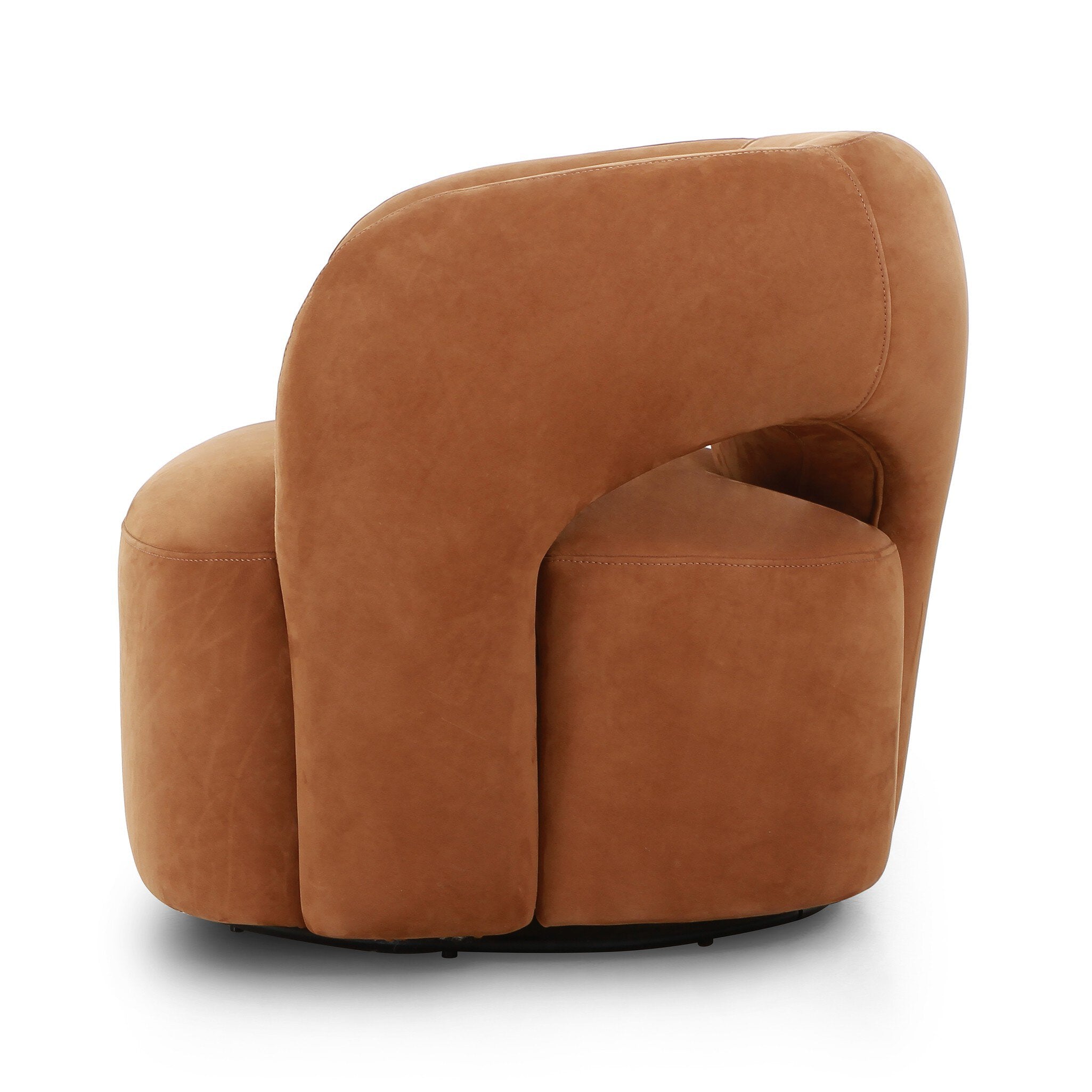 Mazie Swivel Chair - Nubuck Cognac Chairs Four Hands     Chairs,https://www.oldbonesco.com,Mid Century Furniture, Furniture Sale, Old Bones Co, Mid Century Sale, Four Hands Furniture, Sale,Gus, Sale,Perigold Mazie Swivel Chair - Nubuck Cognac Chairs Sale, Perigold Sale Mazie Swivel Chair - Nubuck Cognac,Mazie Swivel Chair - Nubuck Cognac Lulu and Georgia,Burke Decor Sale Mazie Swivel Chair - Nubuck Cognac, open box furniture,Open Box Mazie Swivel Chair - Nubuck Cognac