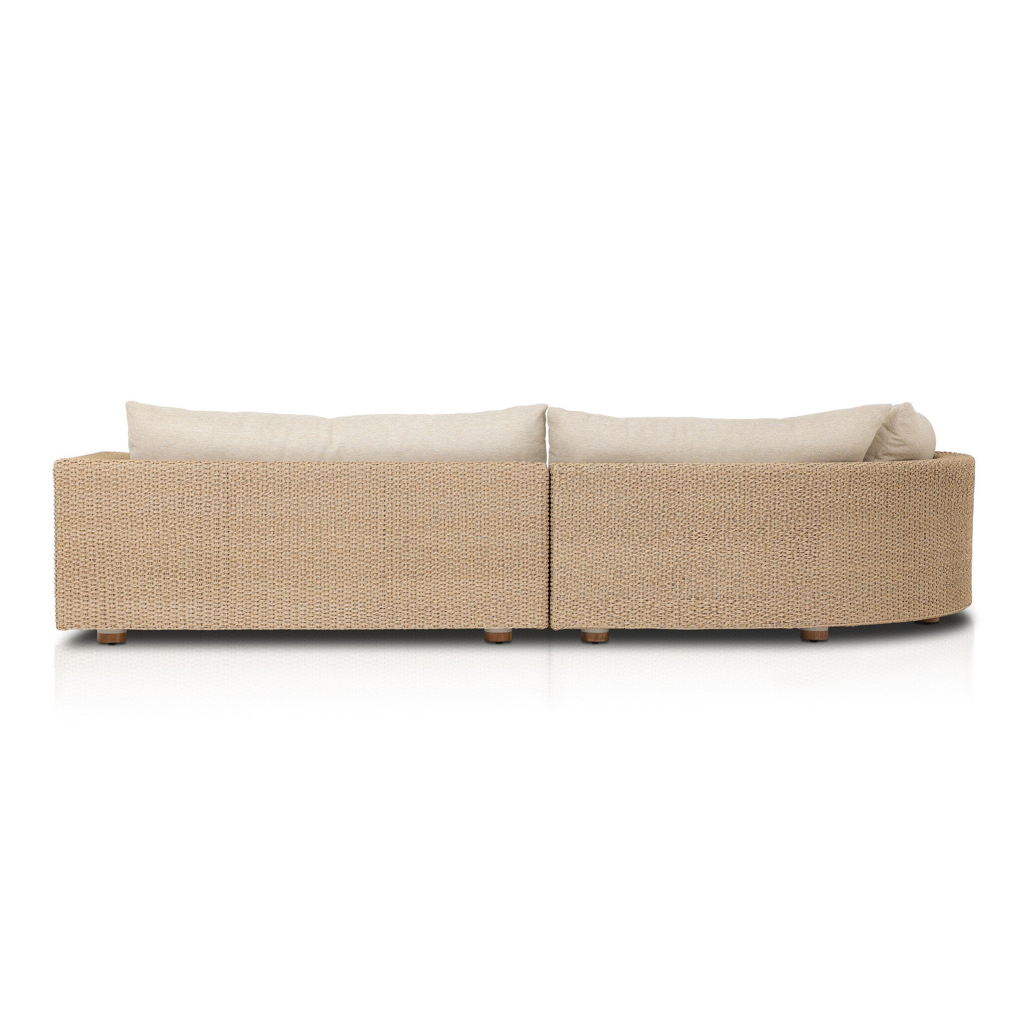 Sylvan Outdoor 2-Piece Sectional with Chaise