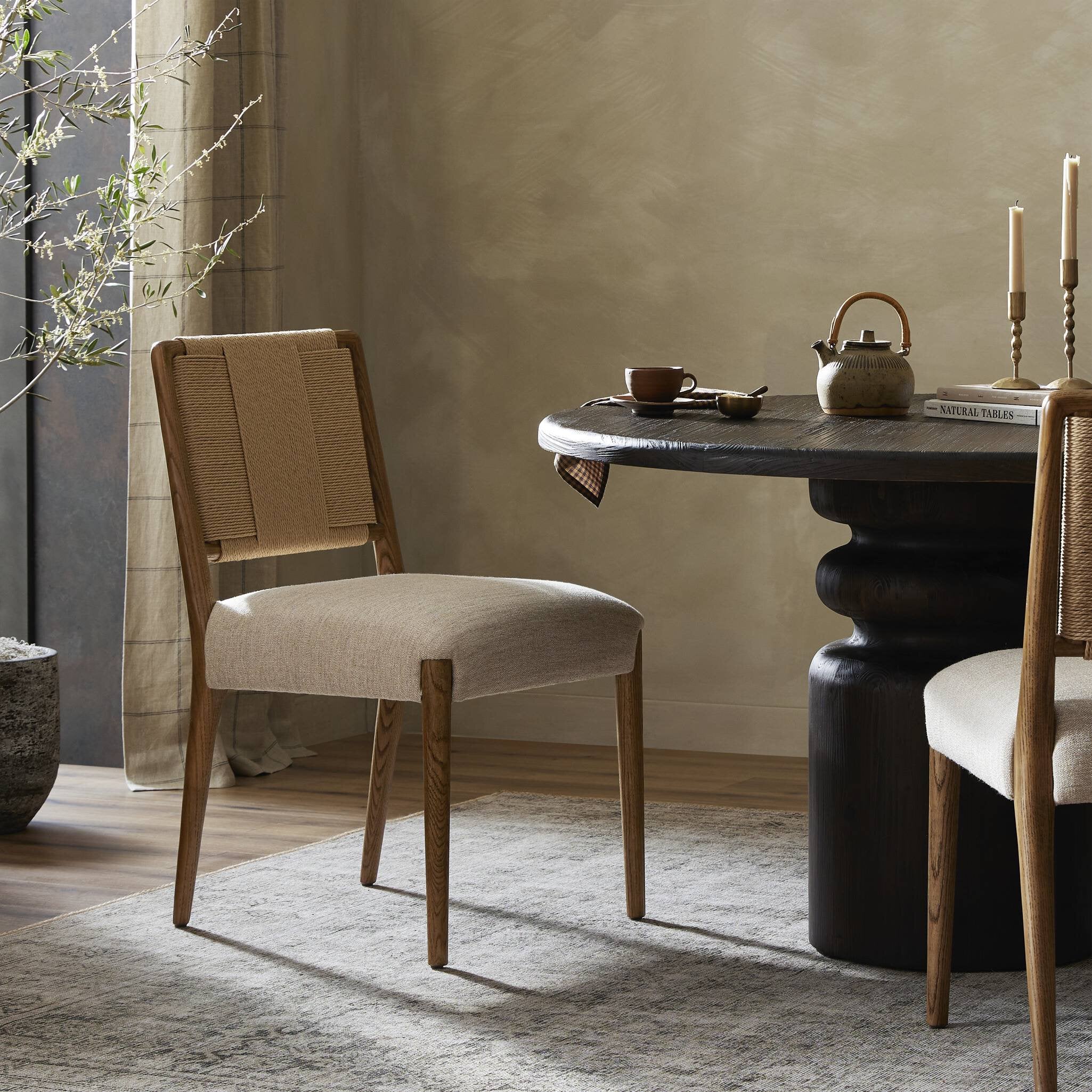 Rothler Dining Chair - Alcala Wheat Chairs Four Hands     Chairs,https://www.oldbonesco.com,Mid Century Furniture, Furniture Sale, Old Bones Co, Mid Century Sale, Four Hands Furniture, Sale,Gus, Sale,Perigold Rothler Dining Chair - Alcala Wheat Chairs Sale, Perigold Sale Rothler Dining Chair - Alcala Wheat,Rothler Dining Chair - Alcala Wheat Lulu and Georgia,Burke Decor Sale Rothler Dining Chair - Alcala Wheat, open box furniture,Open Box Rothler Dining Chair - Alcala Wheat