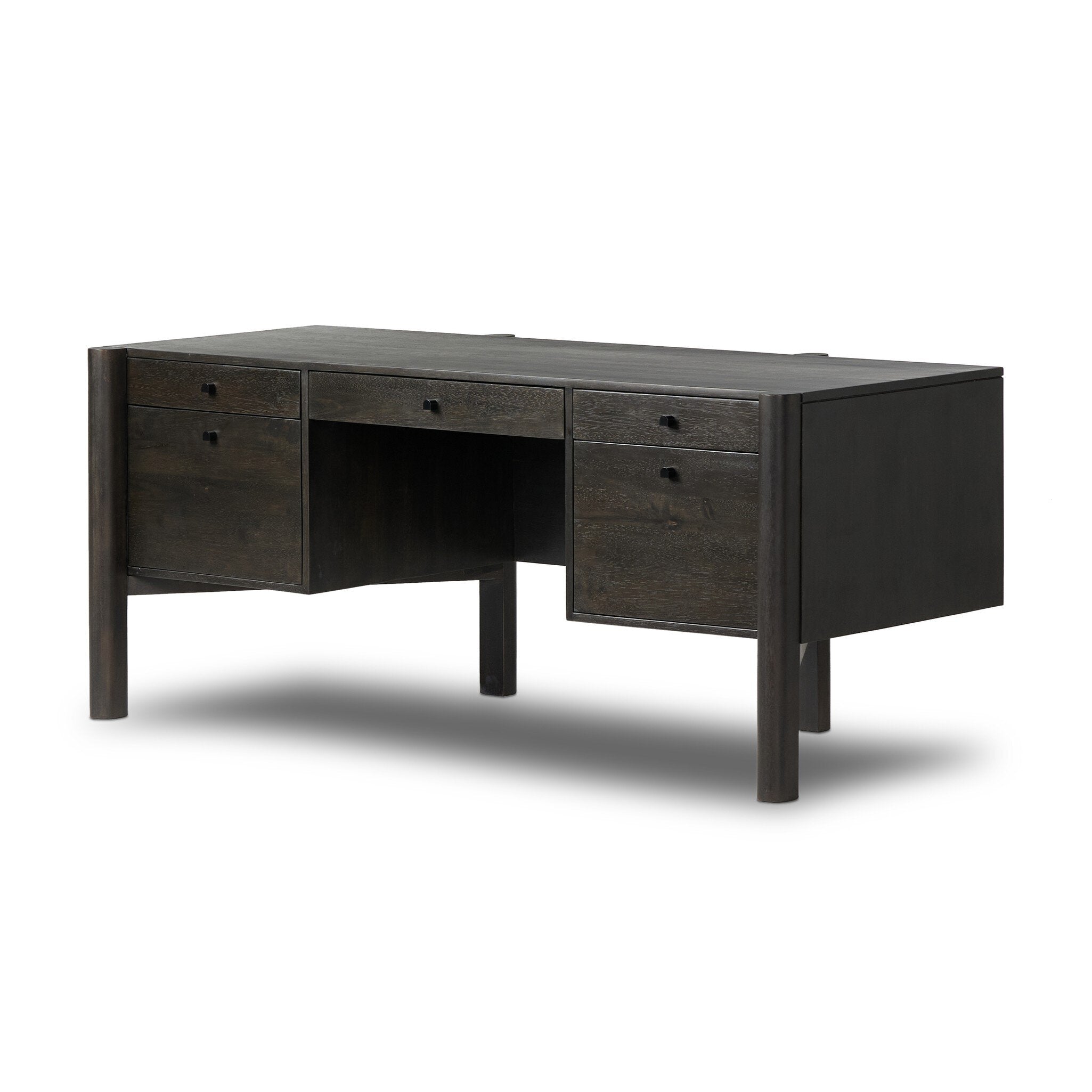 Reza Desk Desks Four Hands Worn Black Parawood , Black Friday Sale Four Hands Furniture Sale, Old Bones Co, Mid Century Furniture Sale, Four Hands Furniture, Black Friday Sale Reza Desk,Gus Sale, Perigold Reza Desk Desks Black Friday Sale , Perigold Sale Reza Desk,Reza Desk Lulu and Georgia, Burke Decor Sale Reza Desk, www.oldbonesco.com