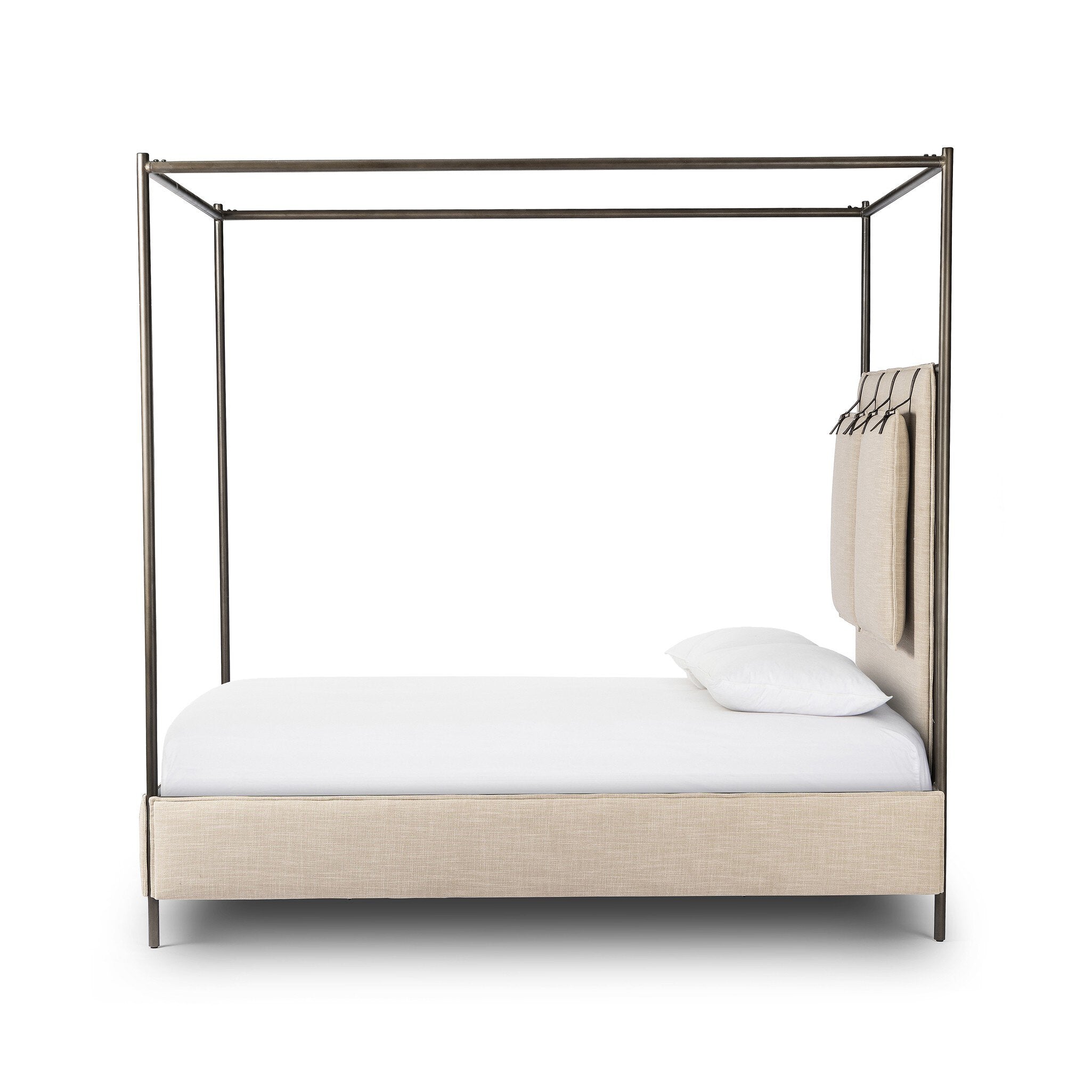 Leigh Canopy Bed Beds Four Hands , Black Friday Sale Four Hands Furniture Sale, Old Bones Co, Mid Century Furniture Sale, Four Hands Furniture, Black Friday Sale Leigh Canopy Bed,Gus Sale, Perigold Leigh Canopy Bed Beds Black Friday Sale , Perigold Sale Leigh Canopy Bed,Leigh Canopy Bed Lulu and Georgia, Burke Decor Sale Leigh Canopy Bed, www.oldbonesco.com