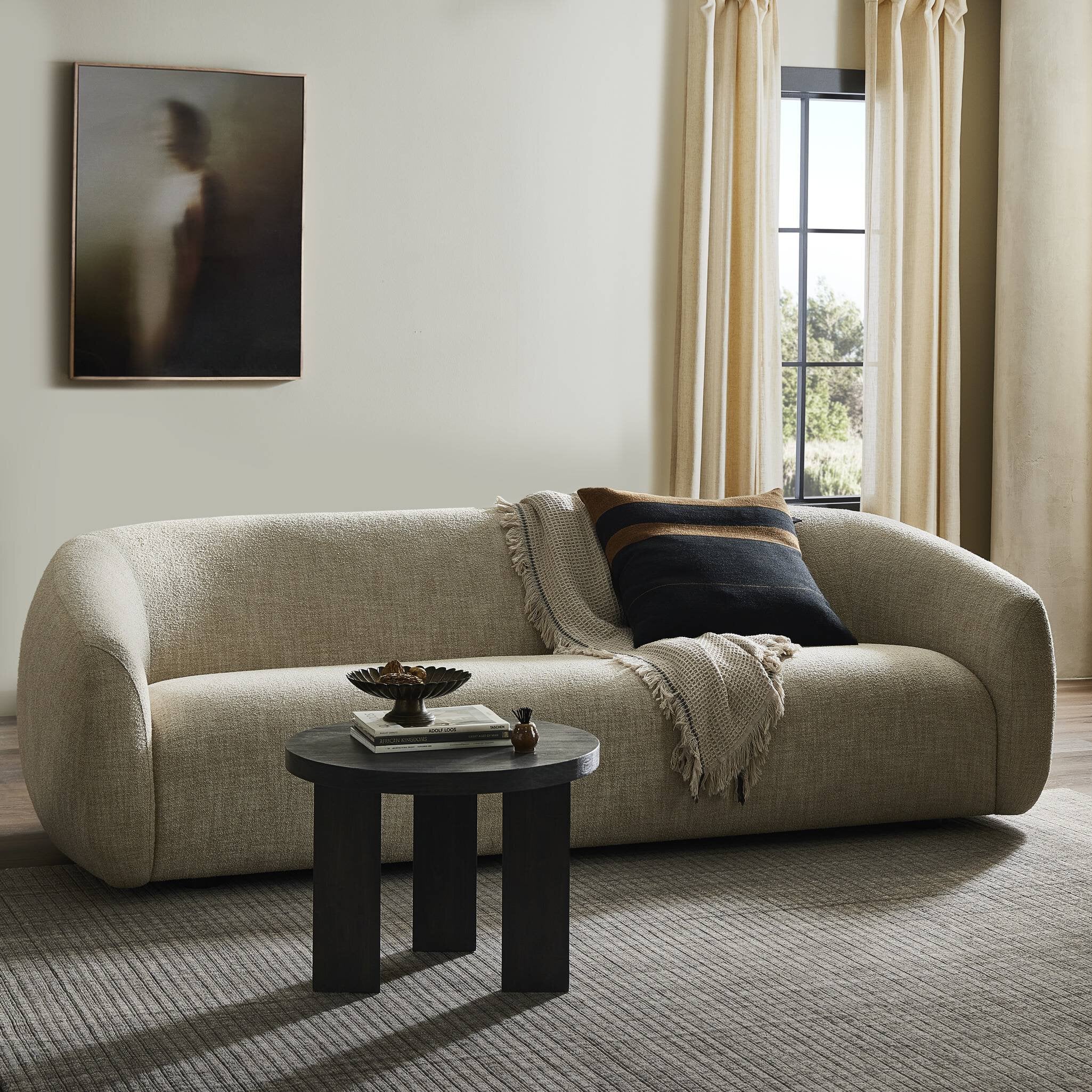Channing Sofa-100" - Yuma Cream Sofas Four Hands     Sofas,https://www.oldbonesco.com,Mid Century Furniture, Furniture Sale, Old Bones Co, Mid Century Sale, Four Hands Furniture, Sale,Gus, Sale,Perigold Channing Sofa-100" - Yuma Cream Sofas Sale, Perigold Sale Channing Sofa-100" - Yuma Cream,Channing Sofa-100" - Yuma Cream Lulu and Georgia,Burke Decor Sale Channing Sofa-100" - Yuma Cream, open box furniture,Open Box Channing Sofa-100" - Yuma Cream