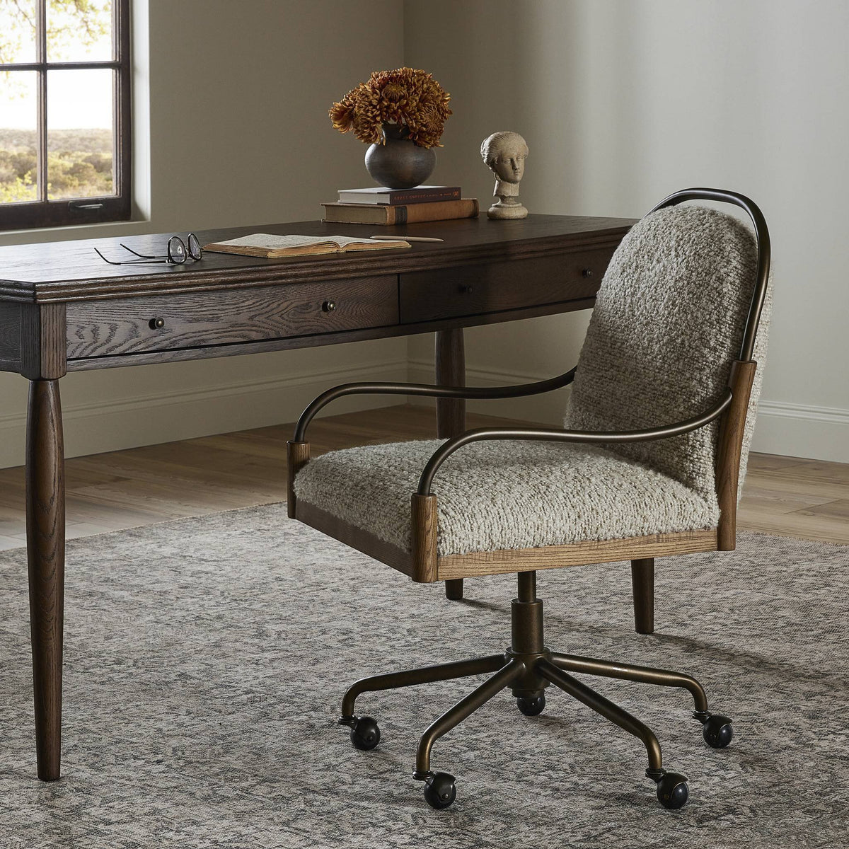 Demi Desk Chair by Four Hands