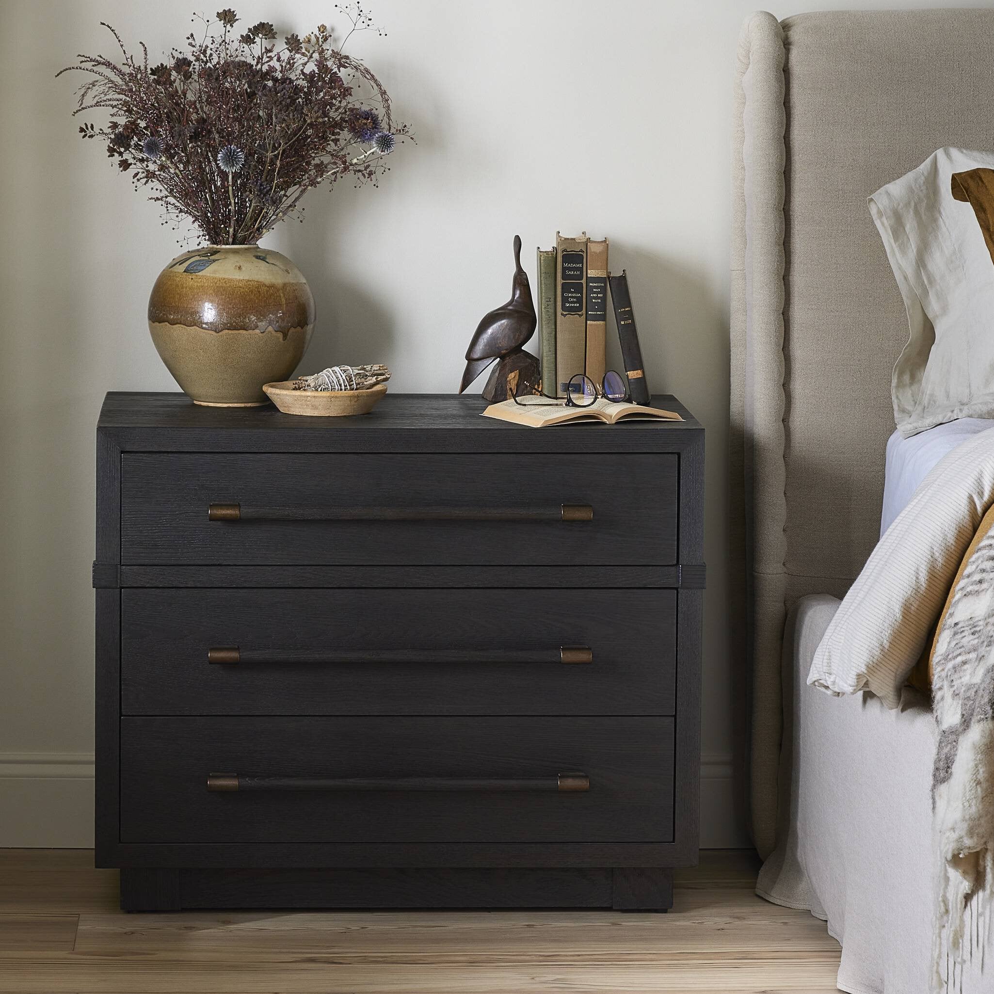 Black nightstands for sale discount