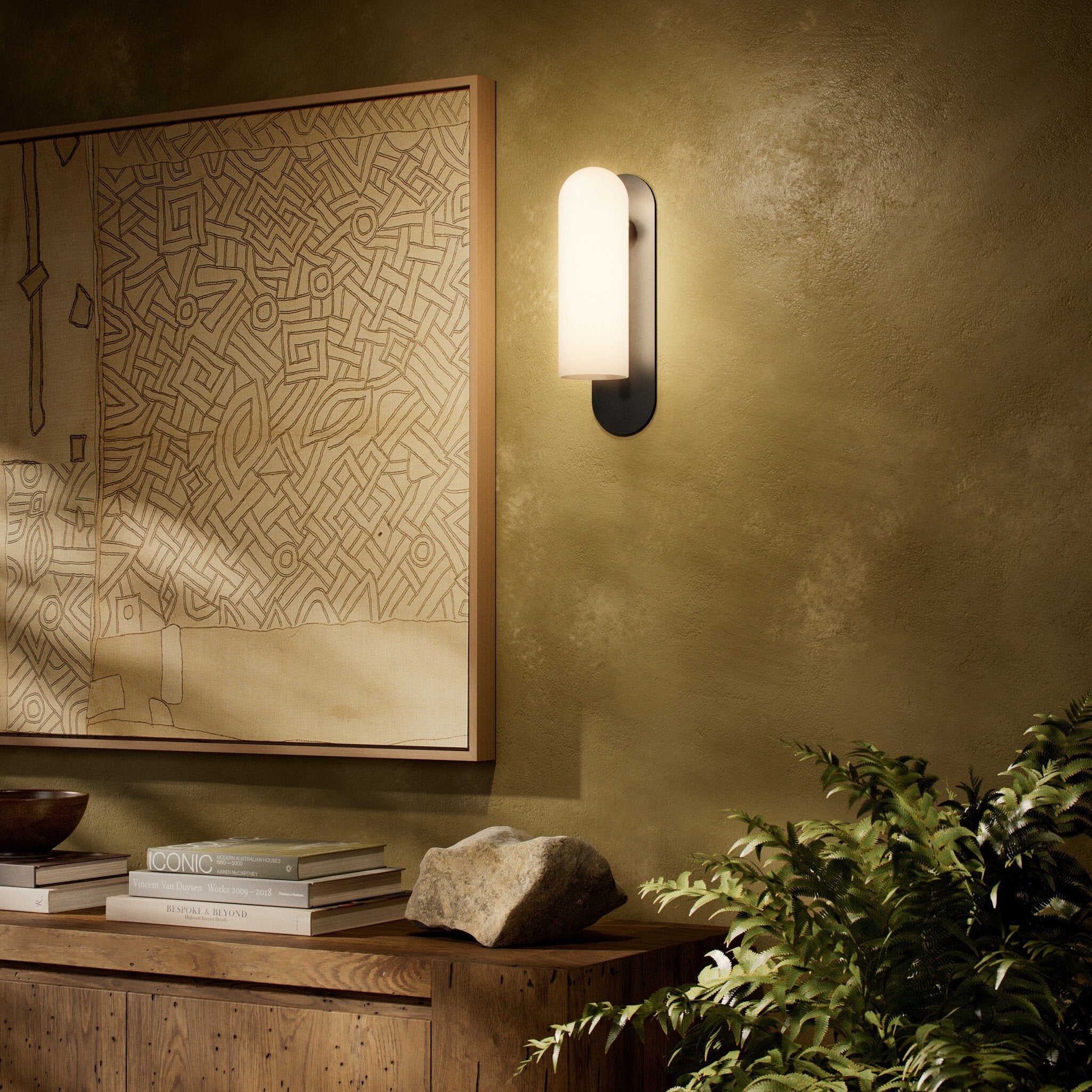 Odyssey Sconce - Opal Matte Glass